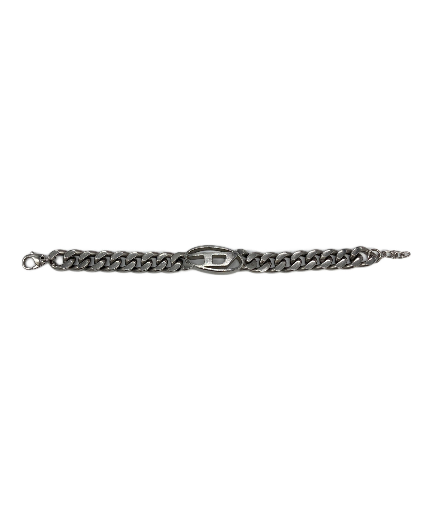 中古・古着通販】DIESEL (ディーゼル) チェーンブレスレット シルバー