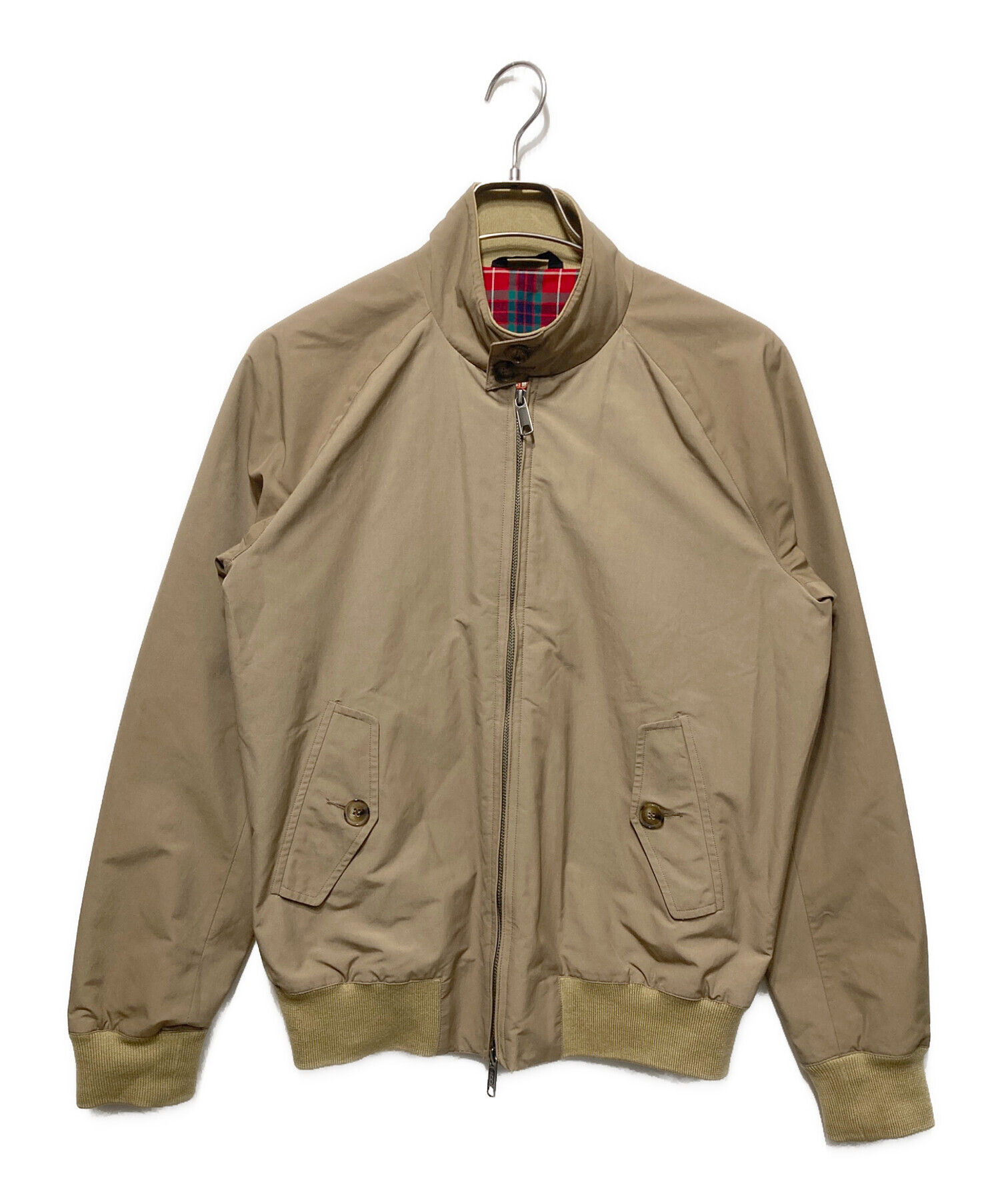 BARACUTA　バラクータ　ナイロンジャケット　ベージュ 中古・古着通販】BARACUTA (バラクータ) ハリントンジャケット