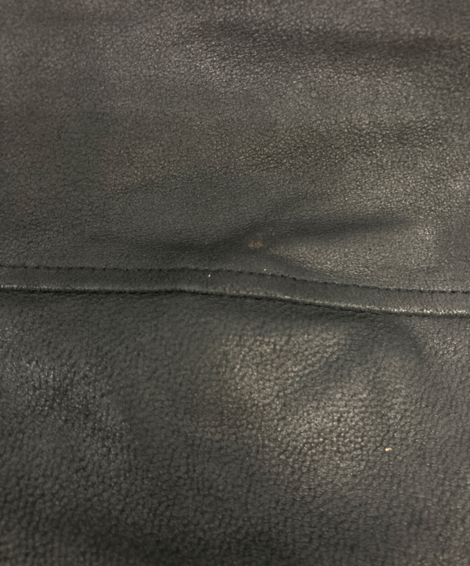 中古・古着通販】YOKE (ヨーク) LEATHER ZIP BLOUSON/レザージップ