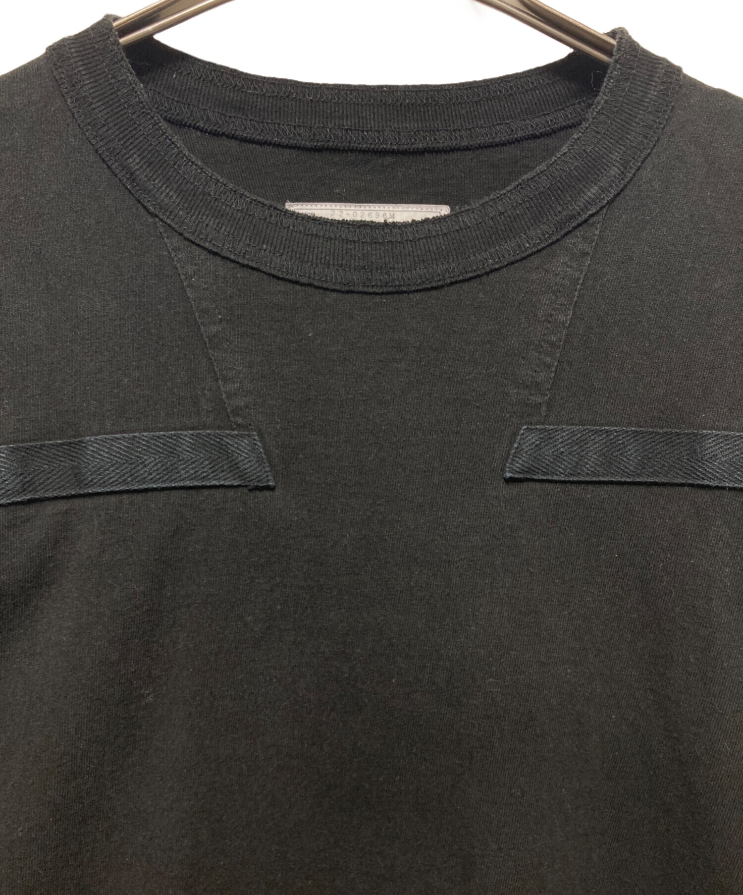 中古・古着通販】sacai (サカイ) Bandana Print L/S T-Shirt ブラック