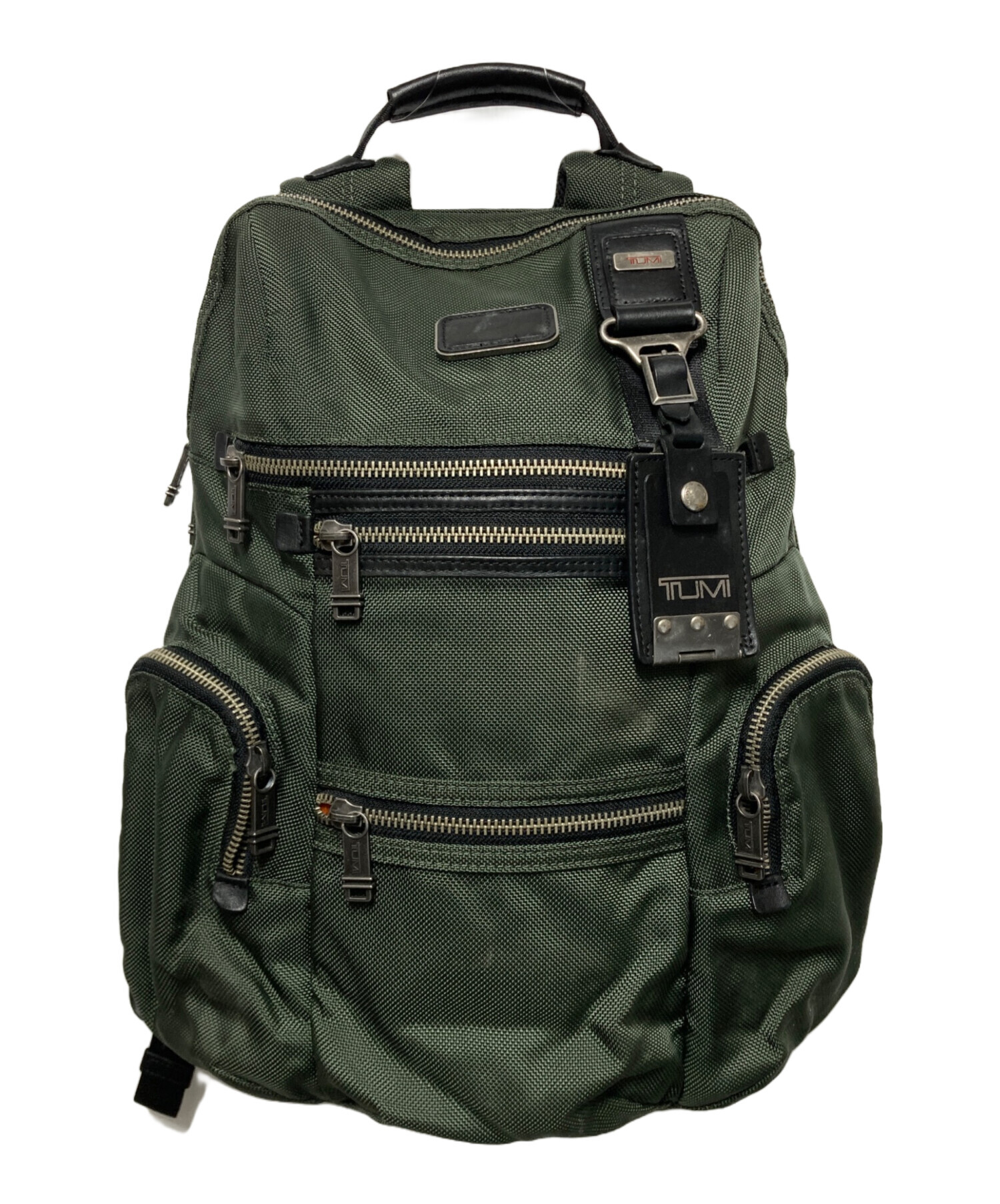 TUMI トゥミ 2WAY ビジネスバッグ ALPHA BRAVO カーキ 中古・古着通販】TUMI (トゥミ) Alpha Bravo カーキ｜ブランド・古着