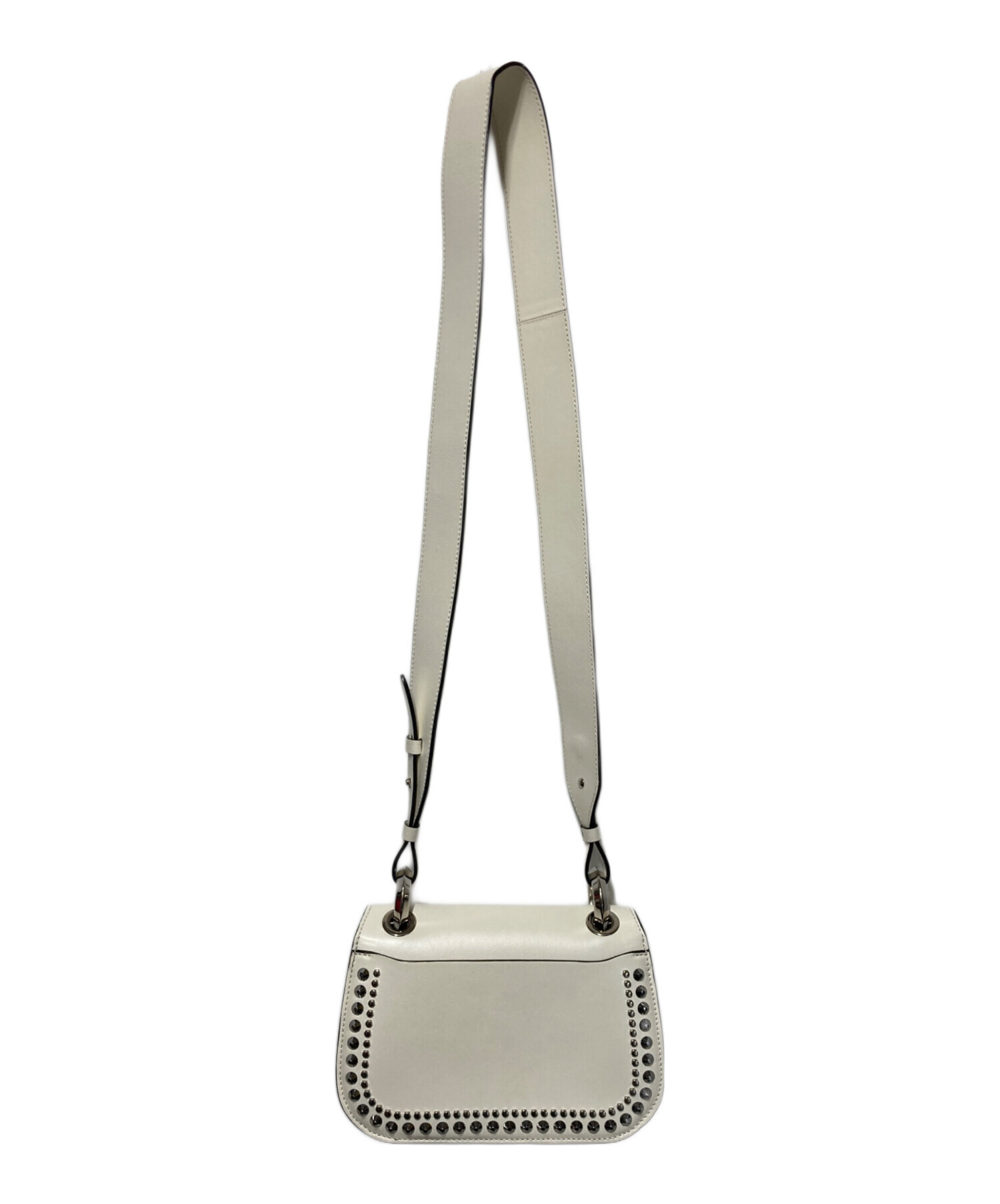 中古・古着通販】JIMMY CHOO (ジミーチュウ) スタッズロゴショルダー