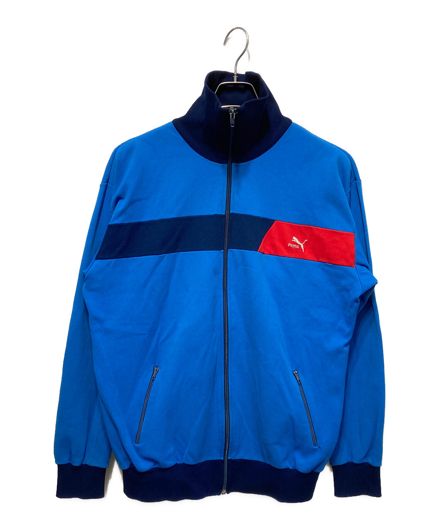 vintage PUMA トラックジャケット 古着 中古・古着通販】PUMA (プーマ) トラックジャケット ブルー サイズ:6