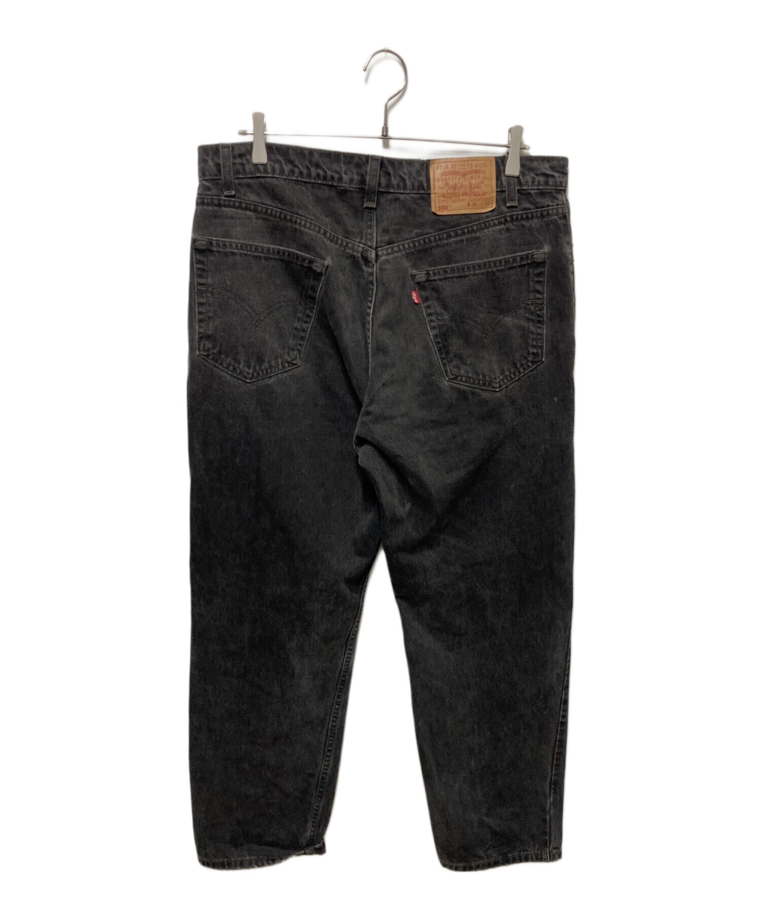 中古・古着通販】LEVI'S (リーバイス) 550デニムパンツ ブラック 中古・古着通販】LEVI'S (リーバイス) 550デニムパンツ ブラック
