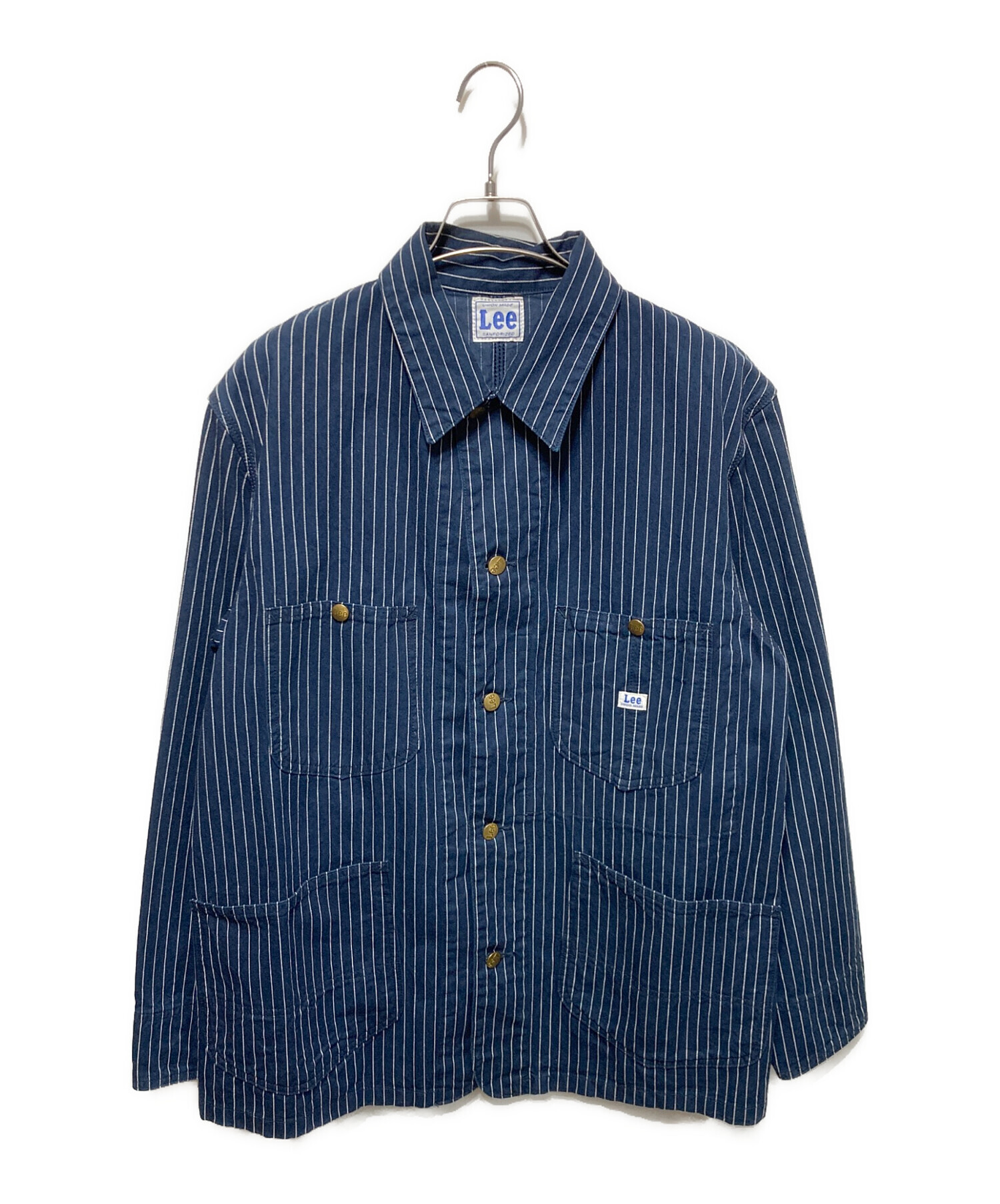 中古・古着通販】LEE (リー) カバーオール ネイビー サイズ:M