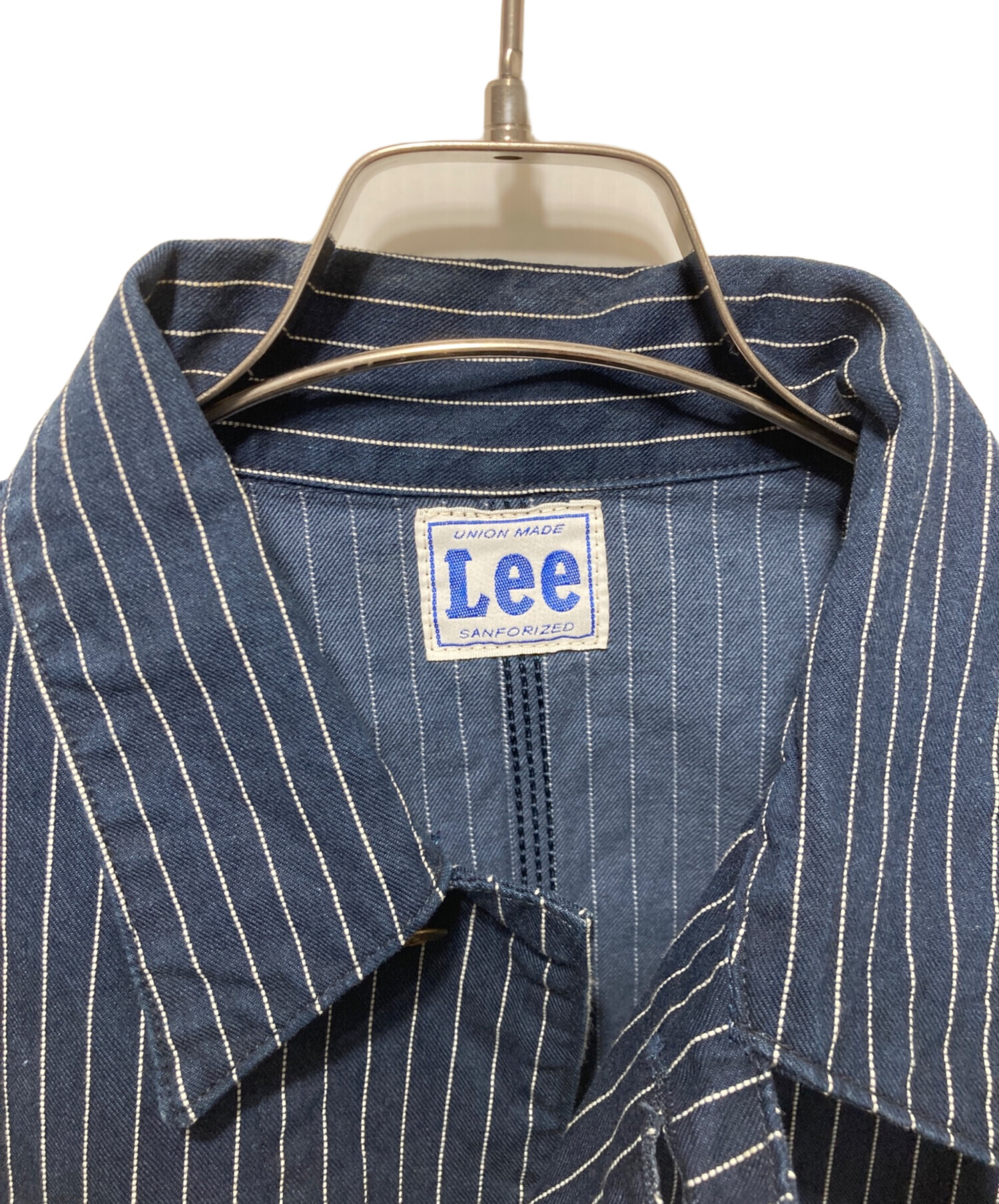 中古・古着通販】LEE (リー) カバーオール ネイビー サイズ:M