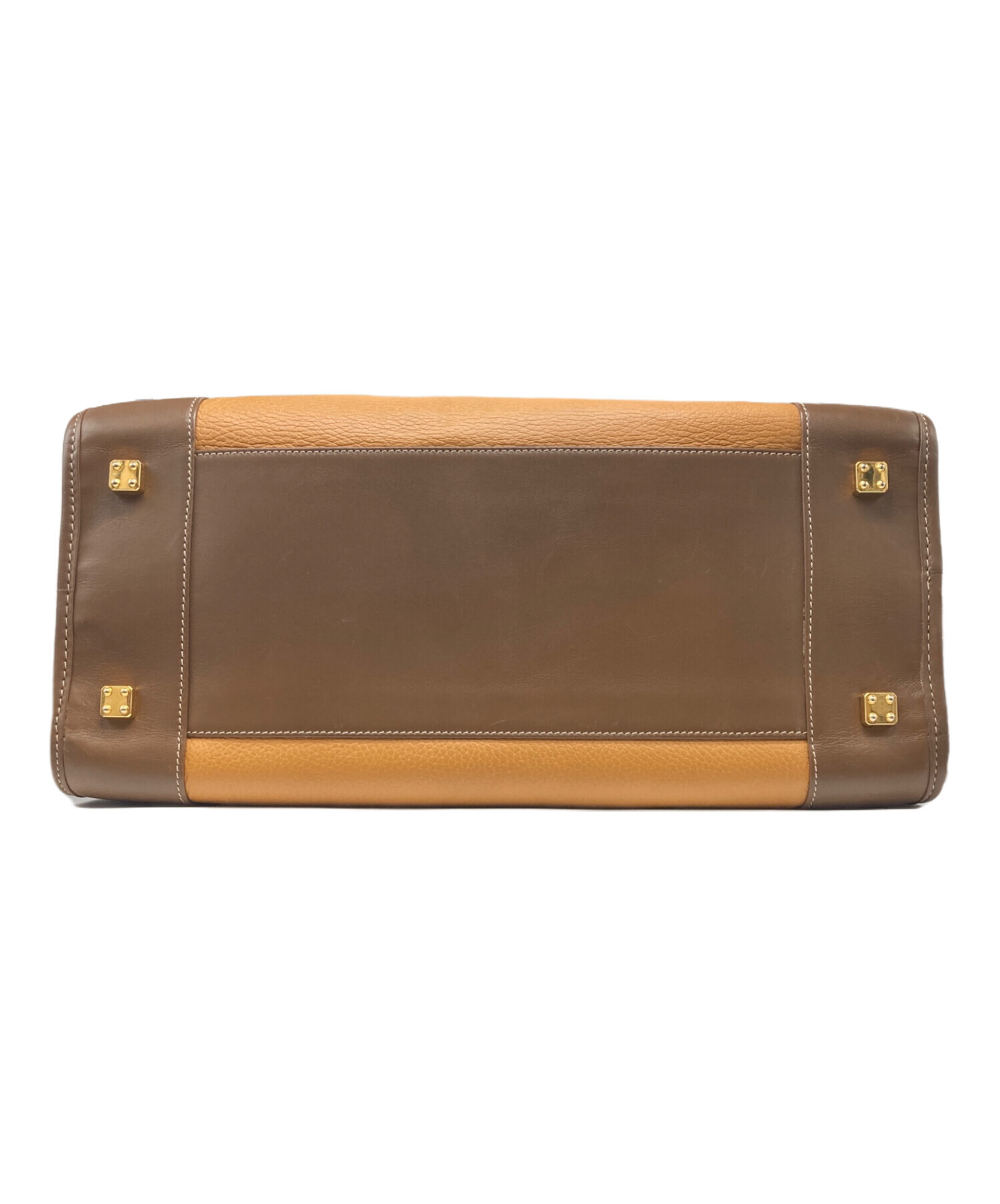 中古・古着通販】LOEWE (ロエベ) アナグラムレザーボストンバッグ