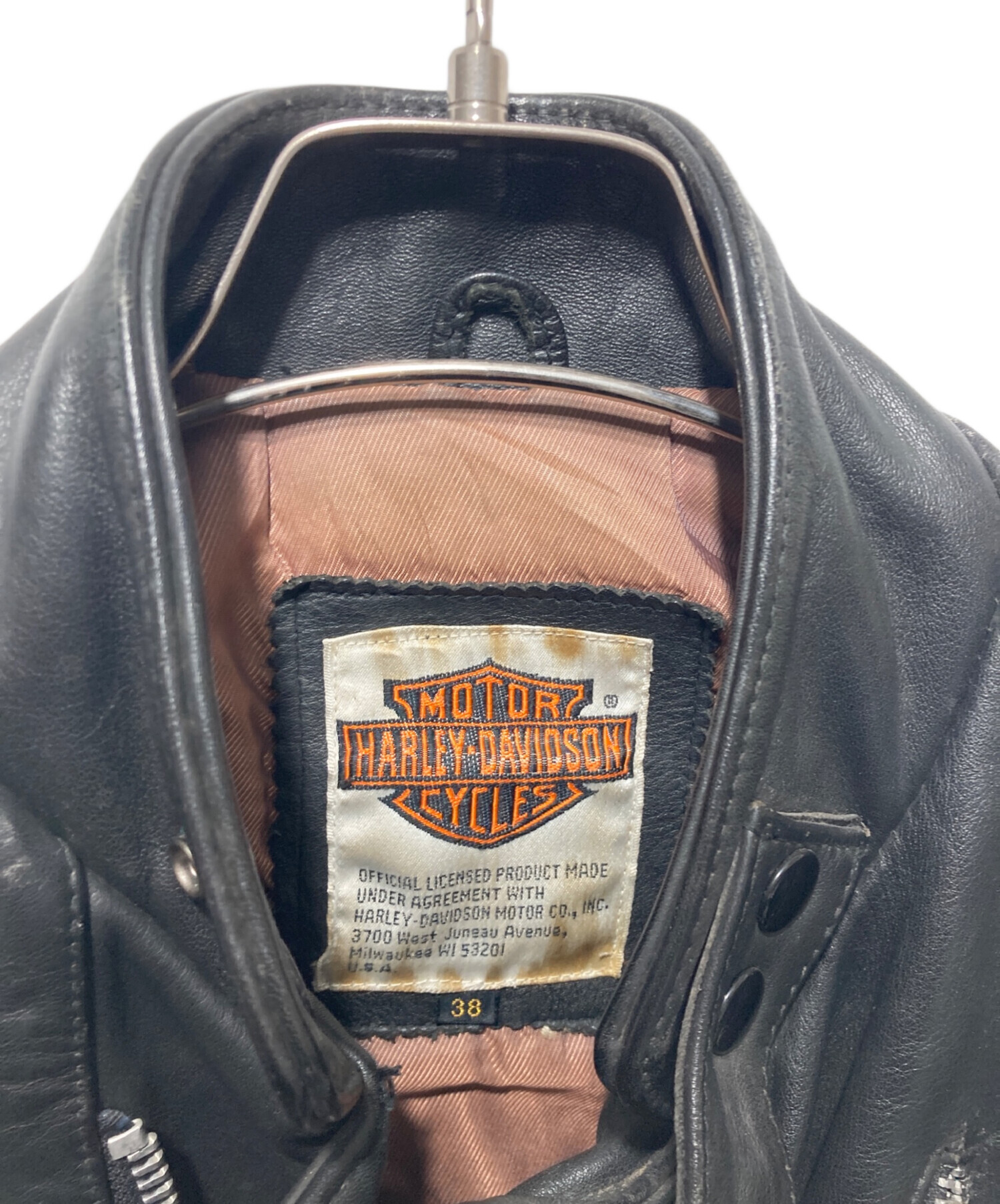 中古・古着通販】HARLEY-DAVIDSON (ハーレーダビッドソン) G-1 レザー