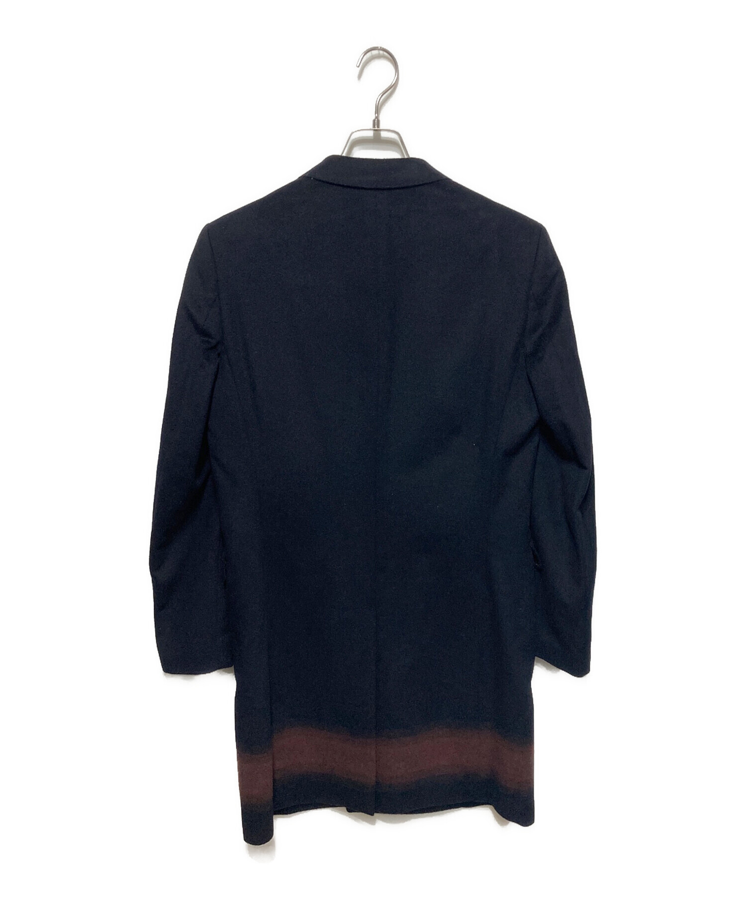 kolor ウール カシミヤ チェスター コート サイズ1 中古・古着通販】kolor (カラー) カシミヤウールダブルチェスター