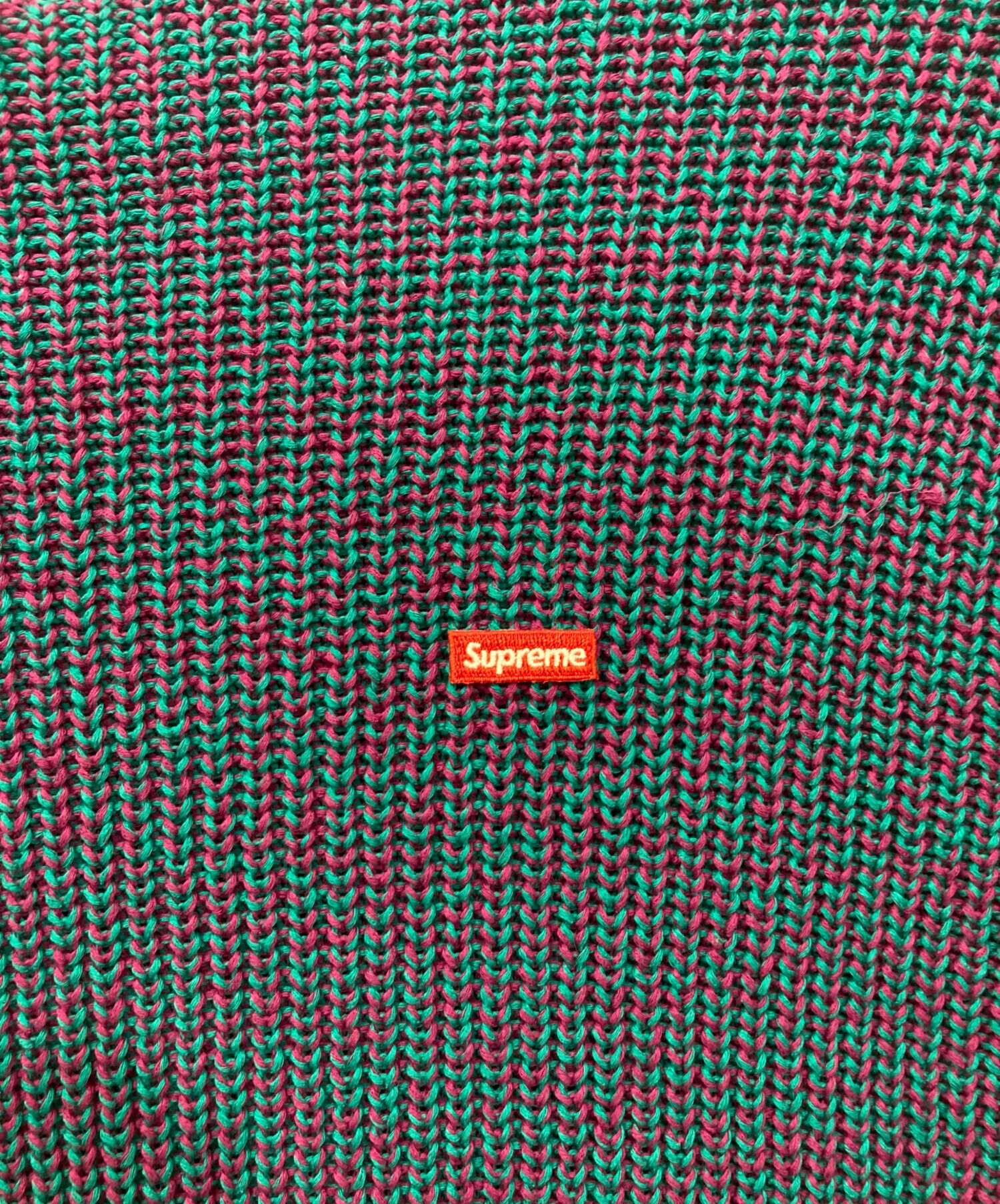 Supreme スモールBOXロゴ Mlange Rib Knit / S 中古・古着通販】SUPREME (シュプリーム) 21AW Melange Rib Knit