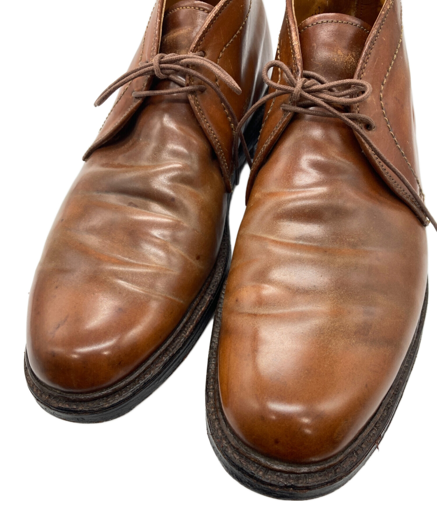 限定コラボユナイテッドアローズ×オールデン チャッカーブーツ7.5別注ブラウン 中古・古着通販】Alden (オールデン) UNITED ARROWS (ユナイテッド