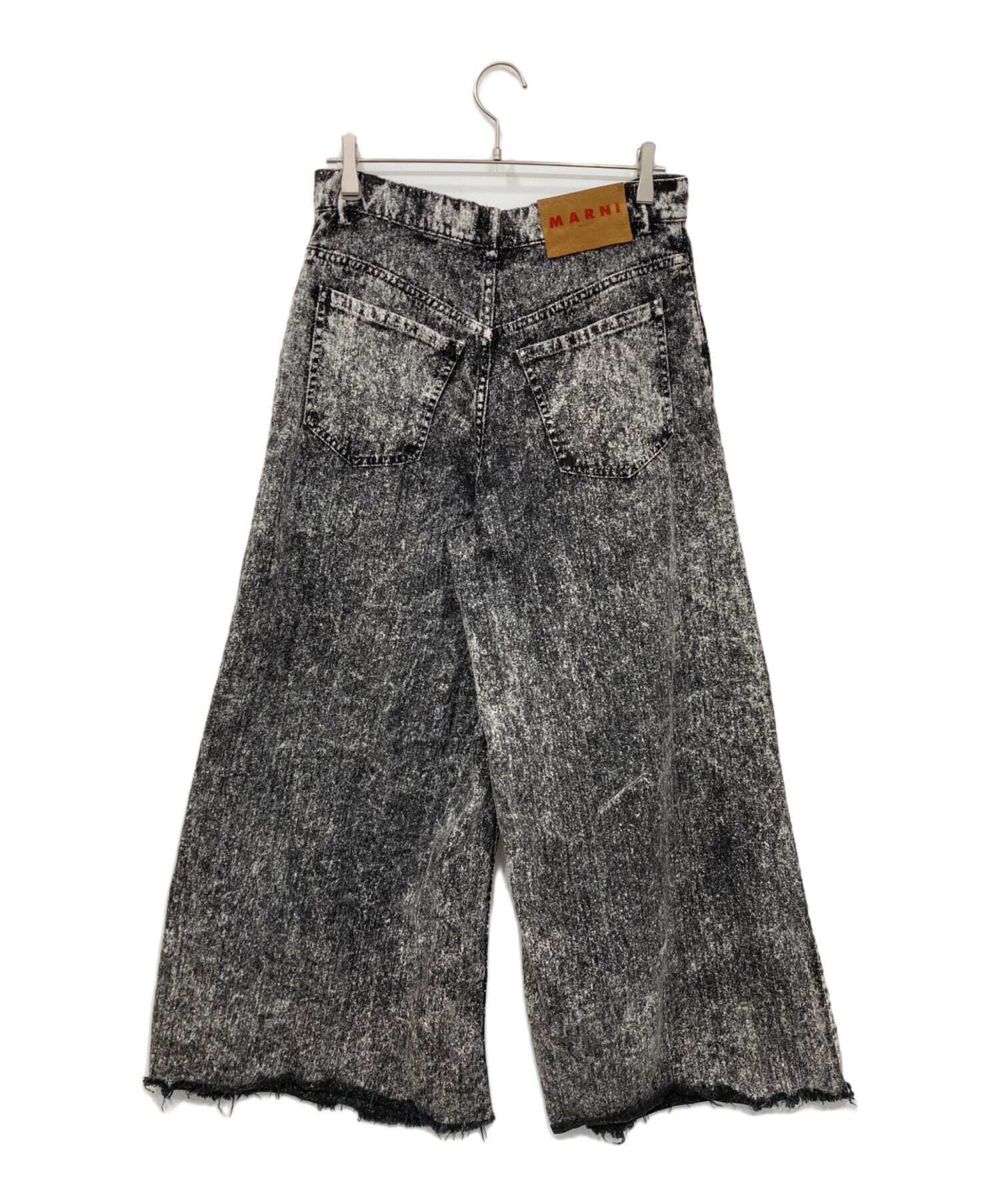 MARNI (マルニ) Wide Leg Denim⁄ワイドレッグデニム グレー サイズ:42 