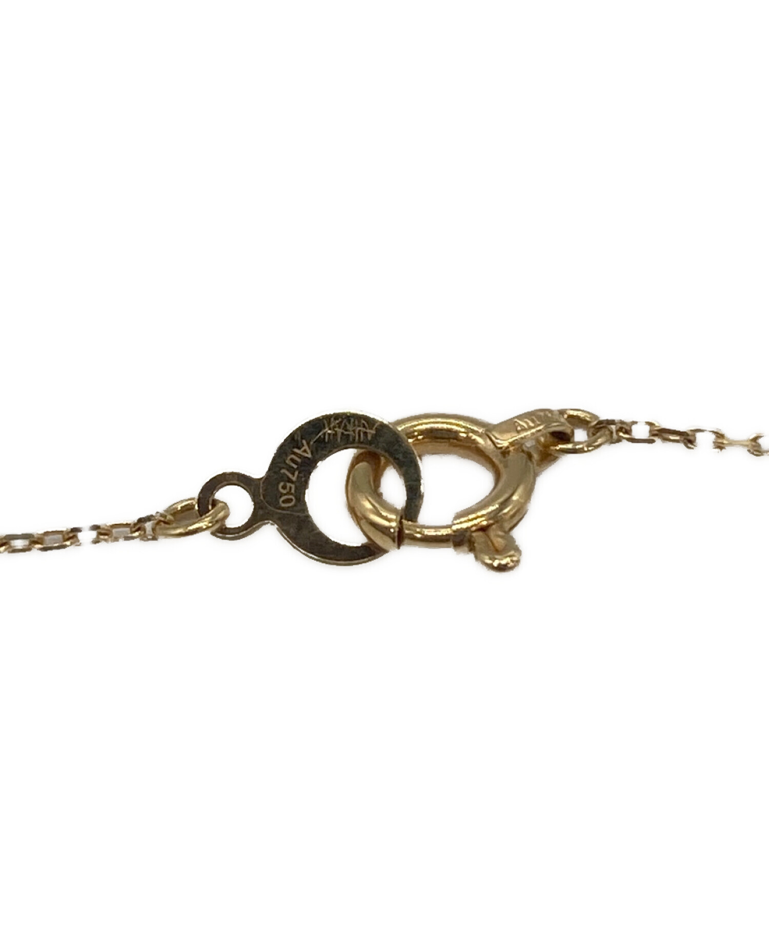 中古・古着通販】AHKAH (アーカー) シャンデリアネックレス ゴールド 