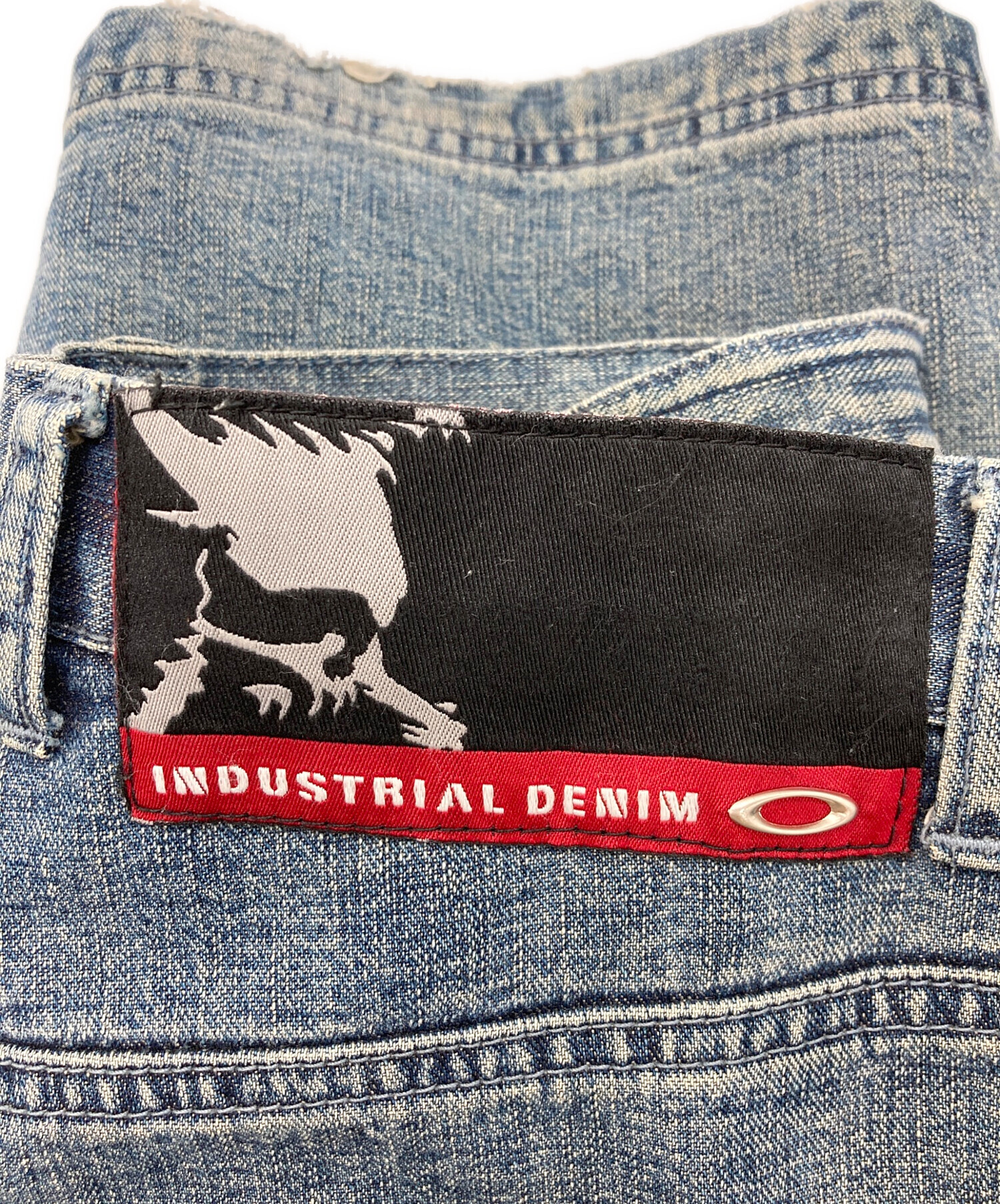 中古・古着通販】OAKLEY (オークリー) デニムパンツ ブルー