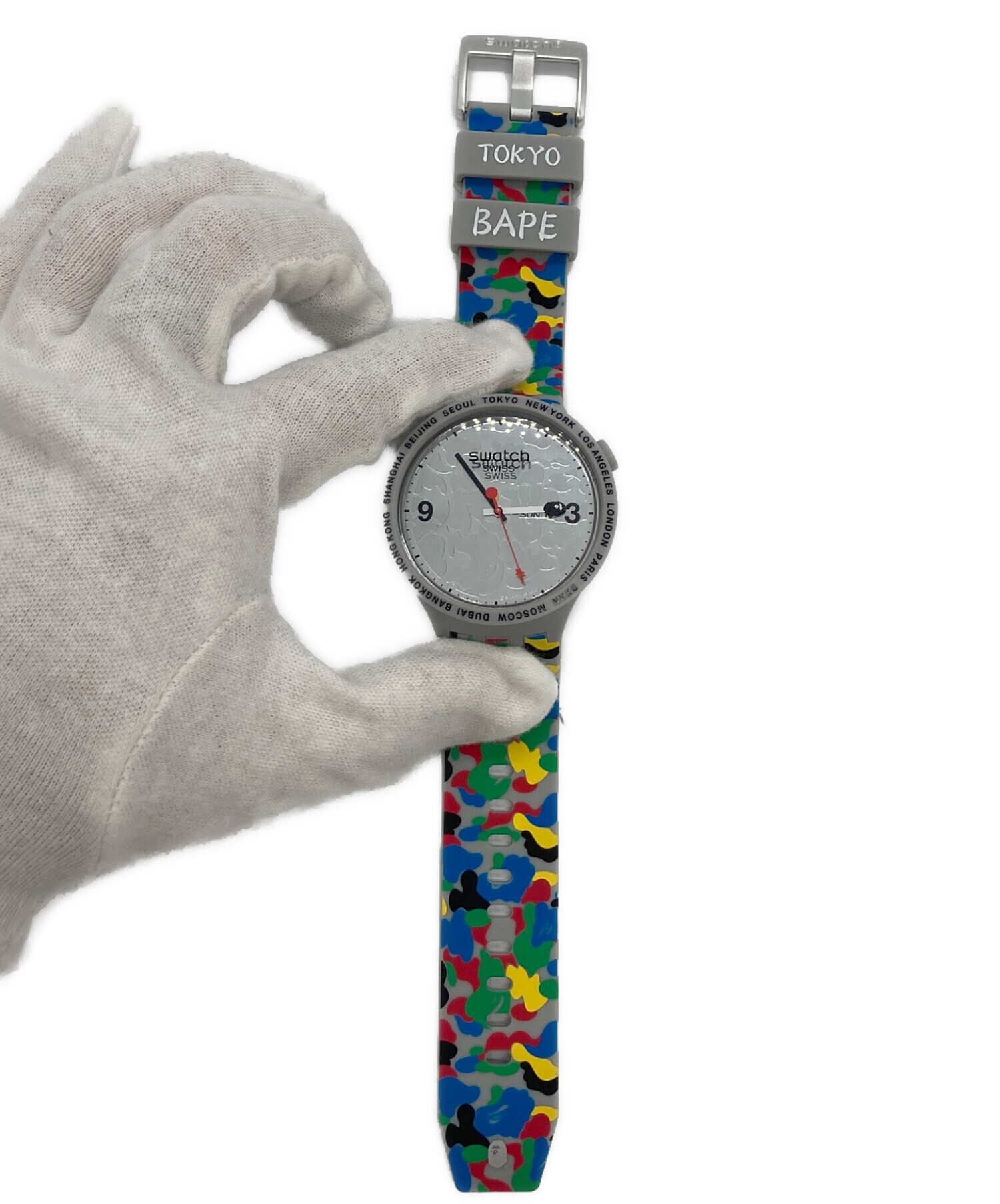 中古・古着通販】SWATCH (スウォッチ) A BATHING APE (ア ベイシング 