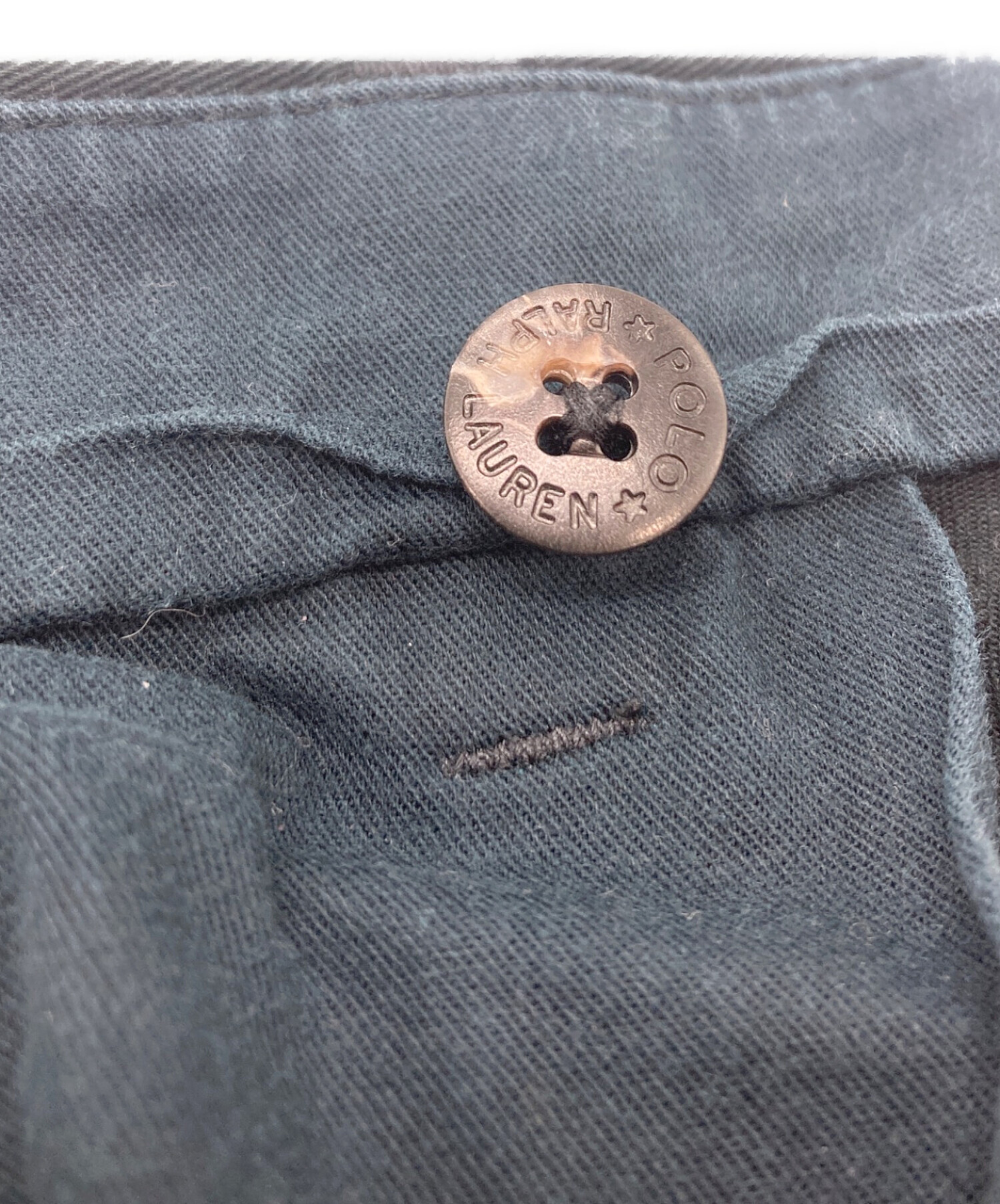 Polo by Ralph Lauren ポロチノ　ブラック　四角タグ36×30 中古・古着通販】POLO RALPH LAUREN (ポロ・ラルフローレン