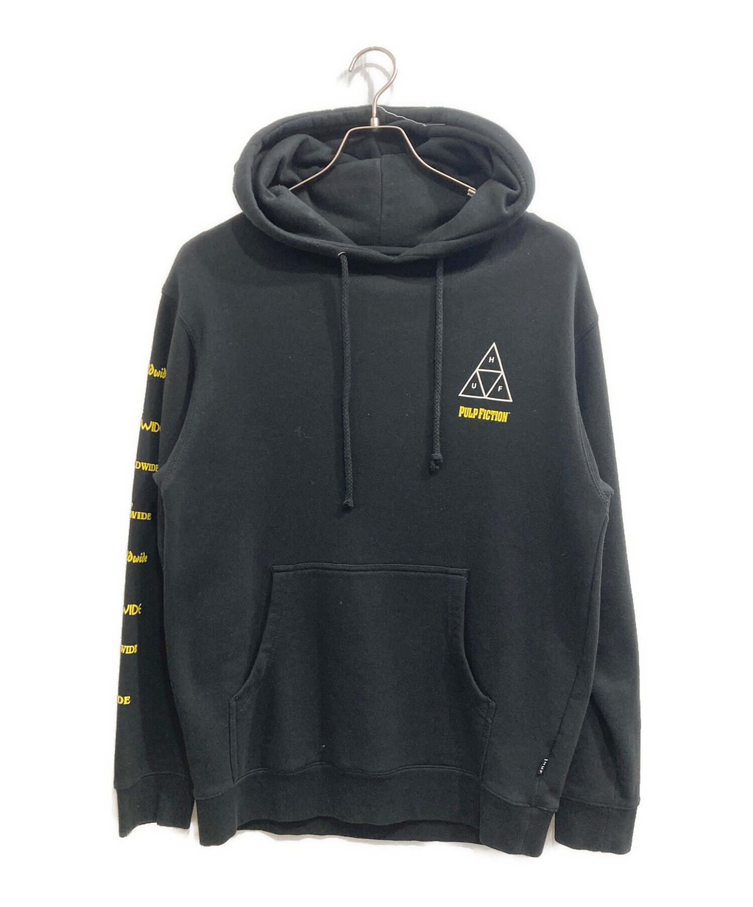 HUF×PULP FICTION コラボ　プルオーバーパーカー　黒　XL 楽天市場】ハフ HUF プルオーバー パーカー メンズ パルプ