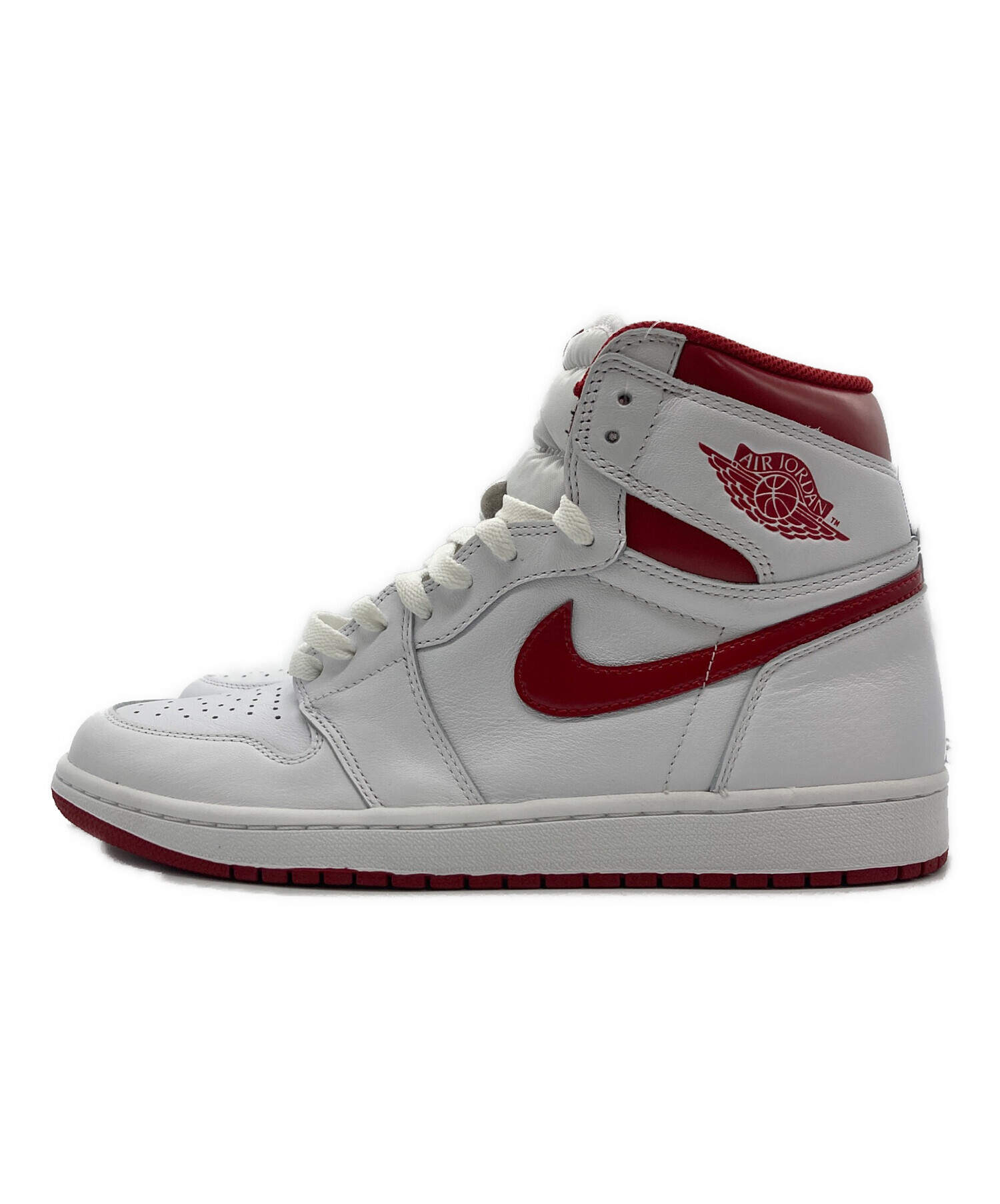 中古・古着通販】NIKE (ナイキ) AIR JORDAN 1 RETRO HIGH OG ホワイト 
