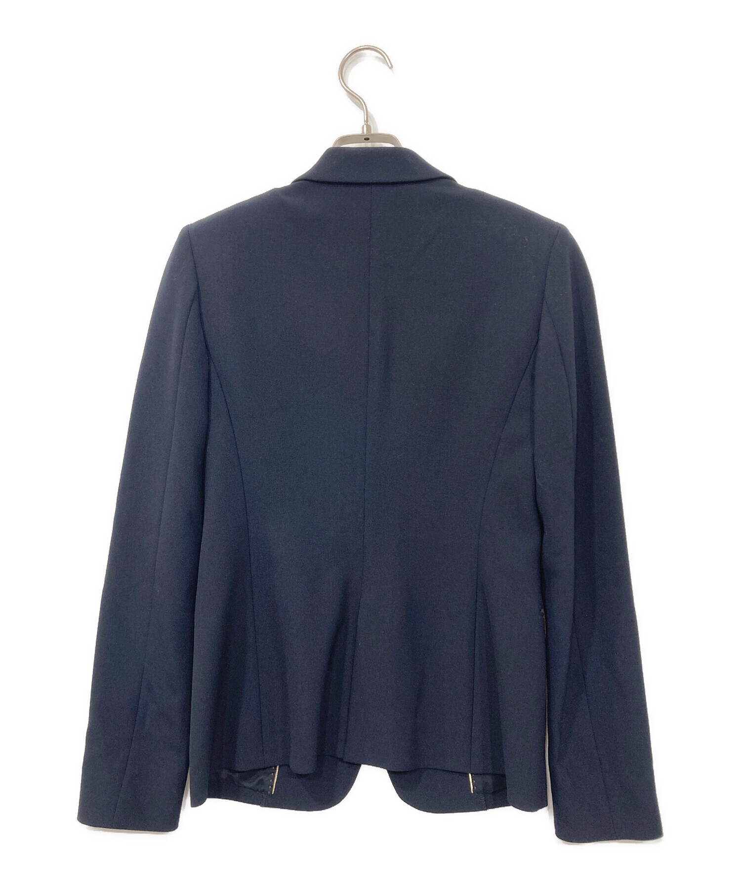 BEIGE ネイビー ジャケット CINDY 2 ベイジ BEIGE CINDY ダブルカラー