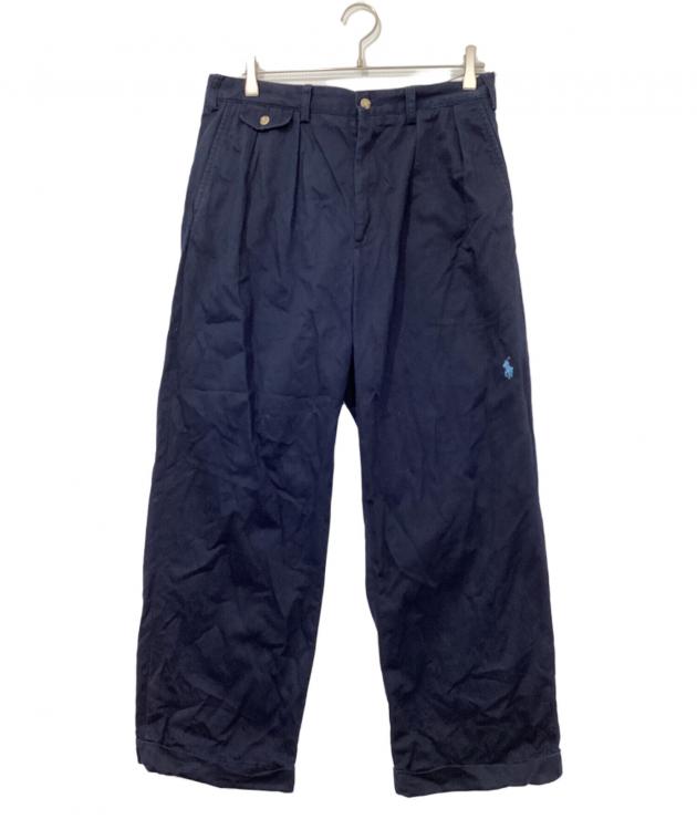 ラルフローレン ビームス別注 THE BIG CHINO ネイビー【膝上ポニー】 ラルフローレン ビームス別注 THE BIG CHINO ネイビー【膝上ポニー】