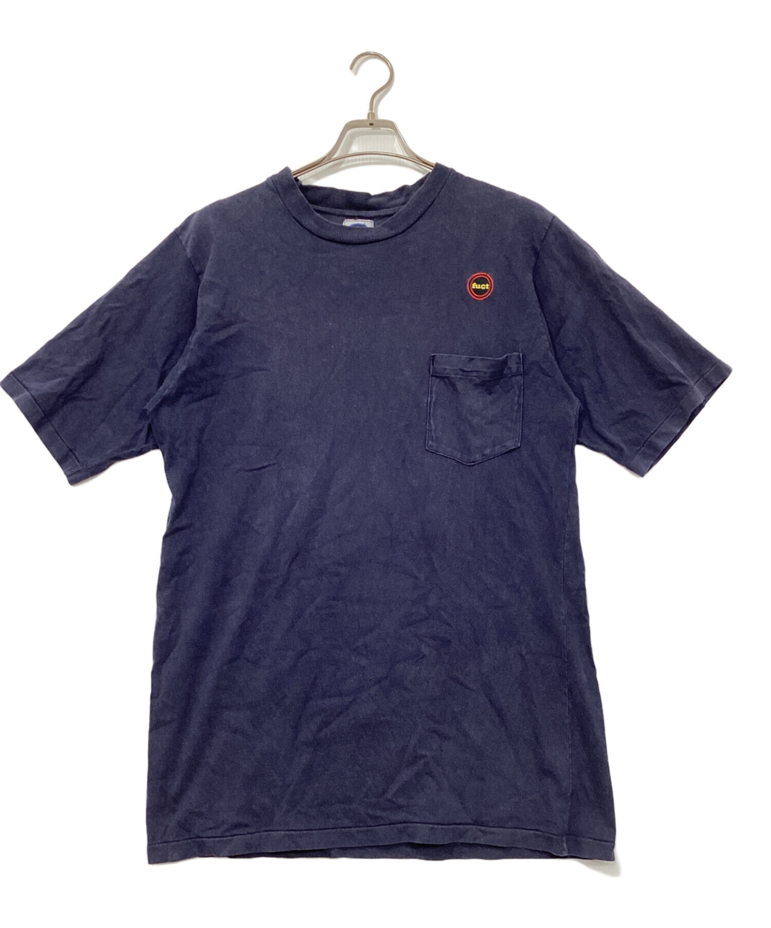 fuct サークルロゴ 90 s FUCT Tシャツ サークルロゴ 迷彩 X-LARGE