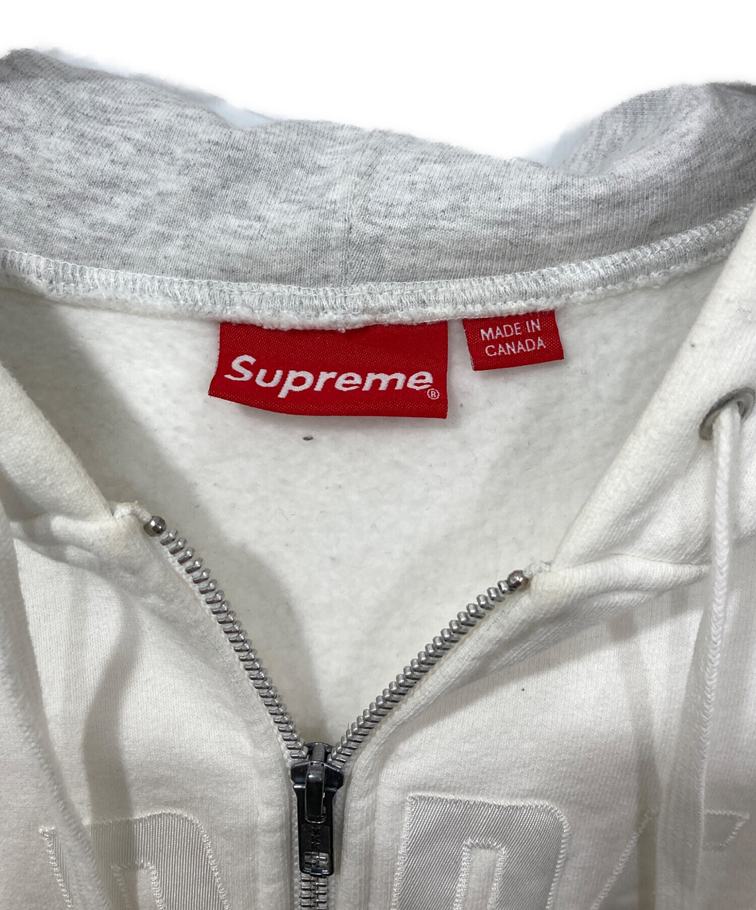 中古・古着通販】SUPREME (シュプリーム) Jet Sleeve Zip Up Hooded