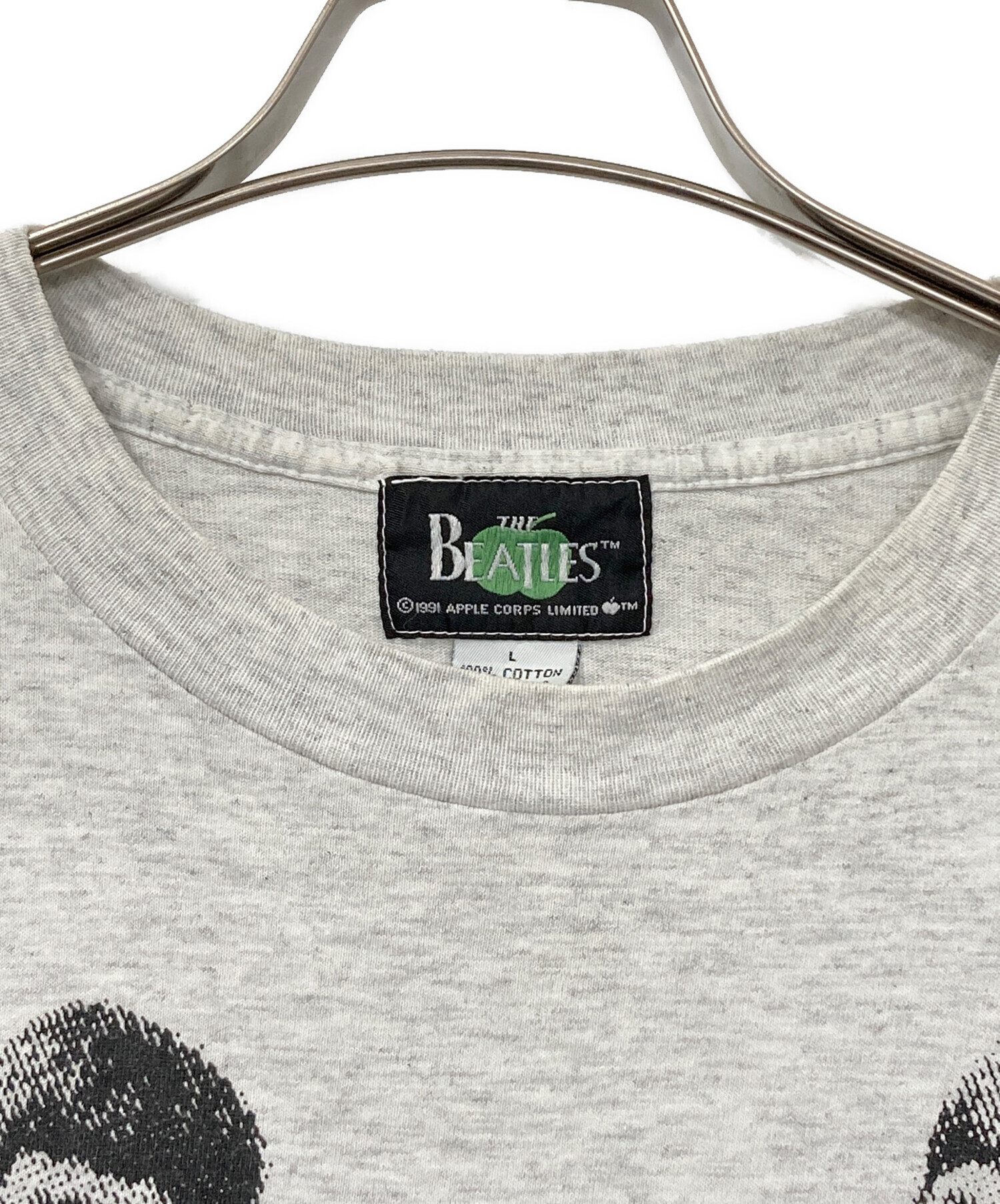 中古・古着通販】THE BEATLES (ビートルズ) Tシャツ グレー サイズ:L