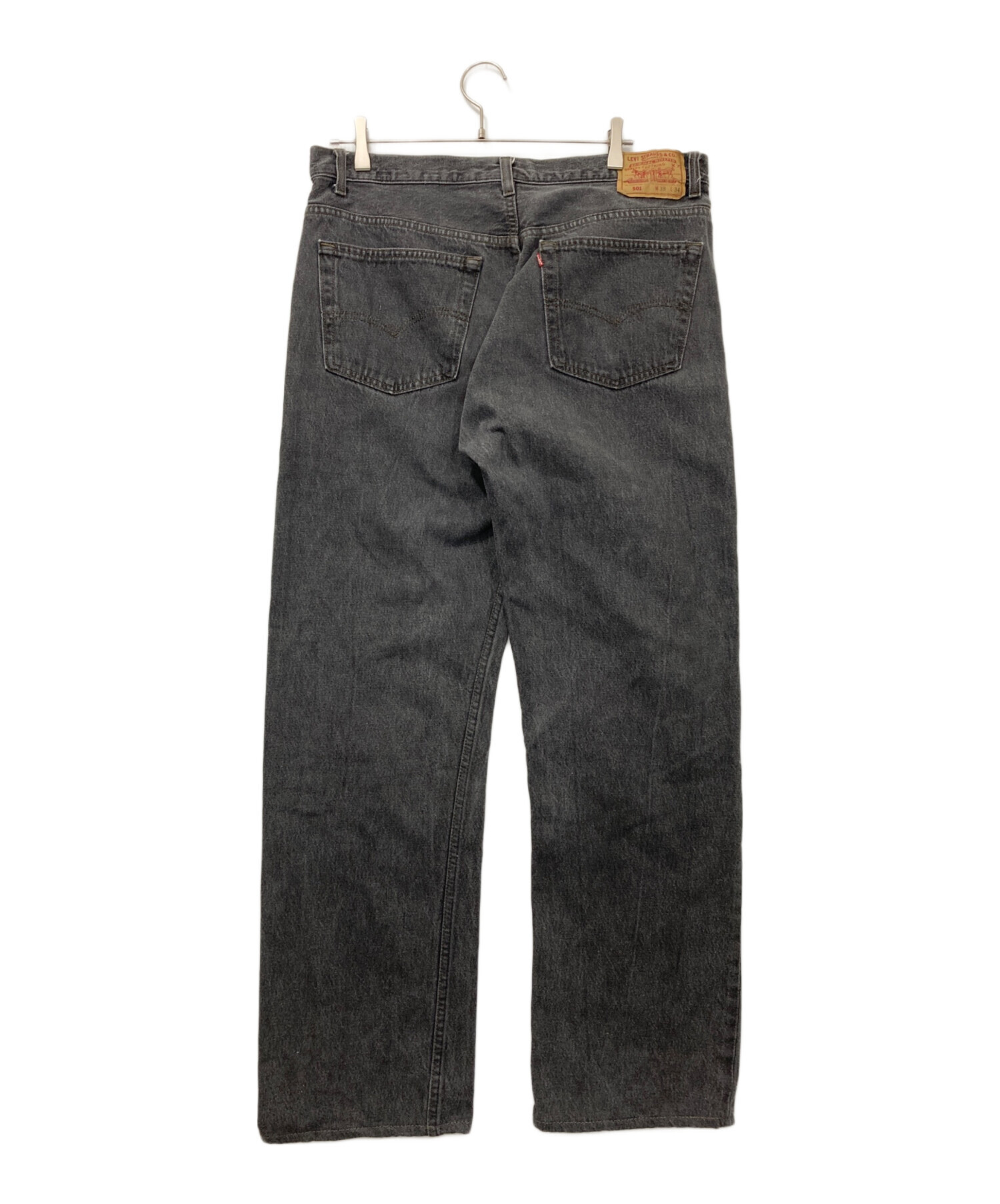 中古・古着通販】LEVI'S (リーバイス) デニムパンツ ブラック サイズ