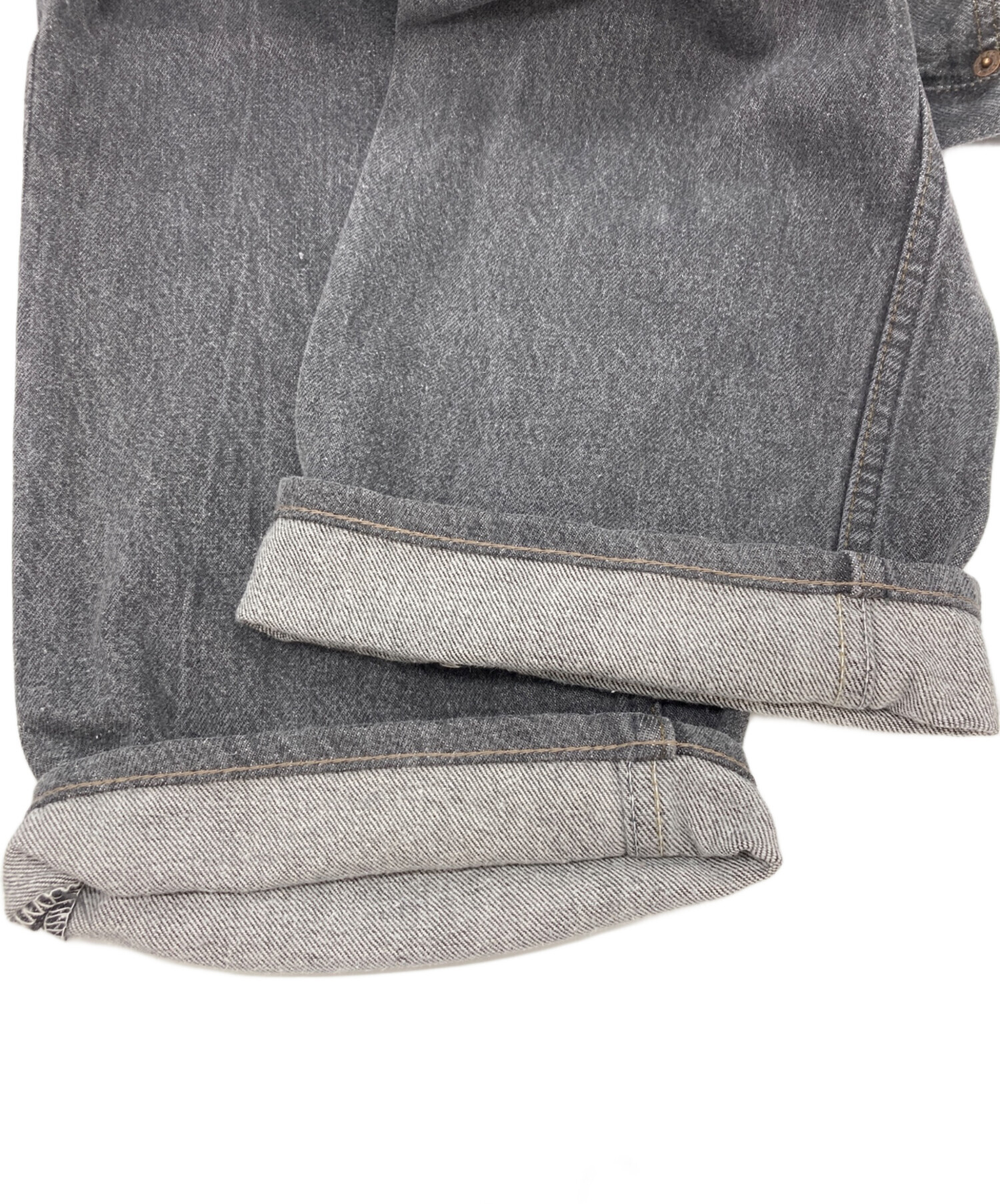 中古・古着通販】LEVI'S (リーバイス) デニムパンツ ブラック サイズ