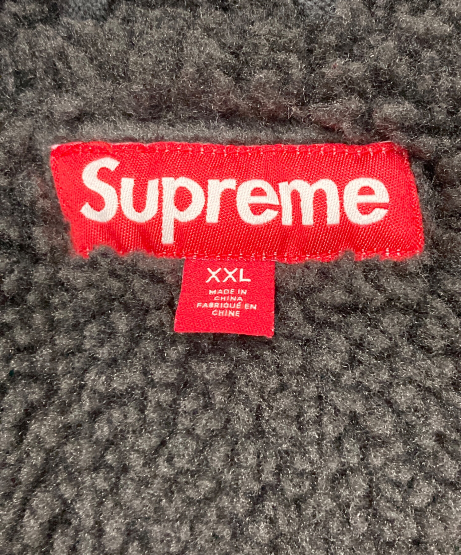 中古・古着通販】SUPREME (シュプリーム) faux shearling lined bomber