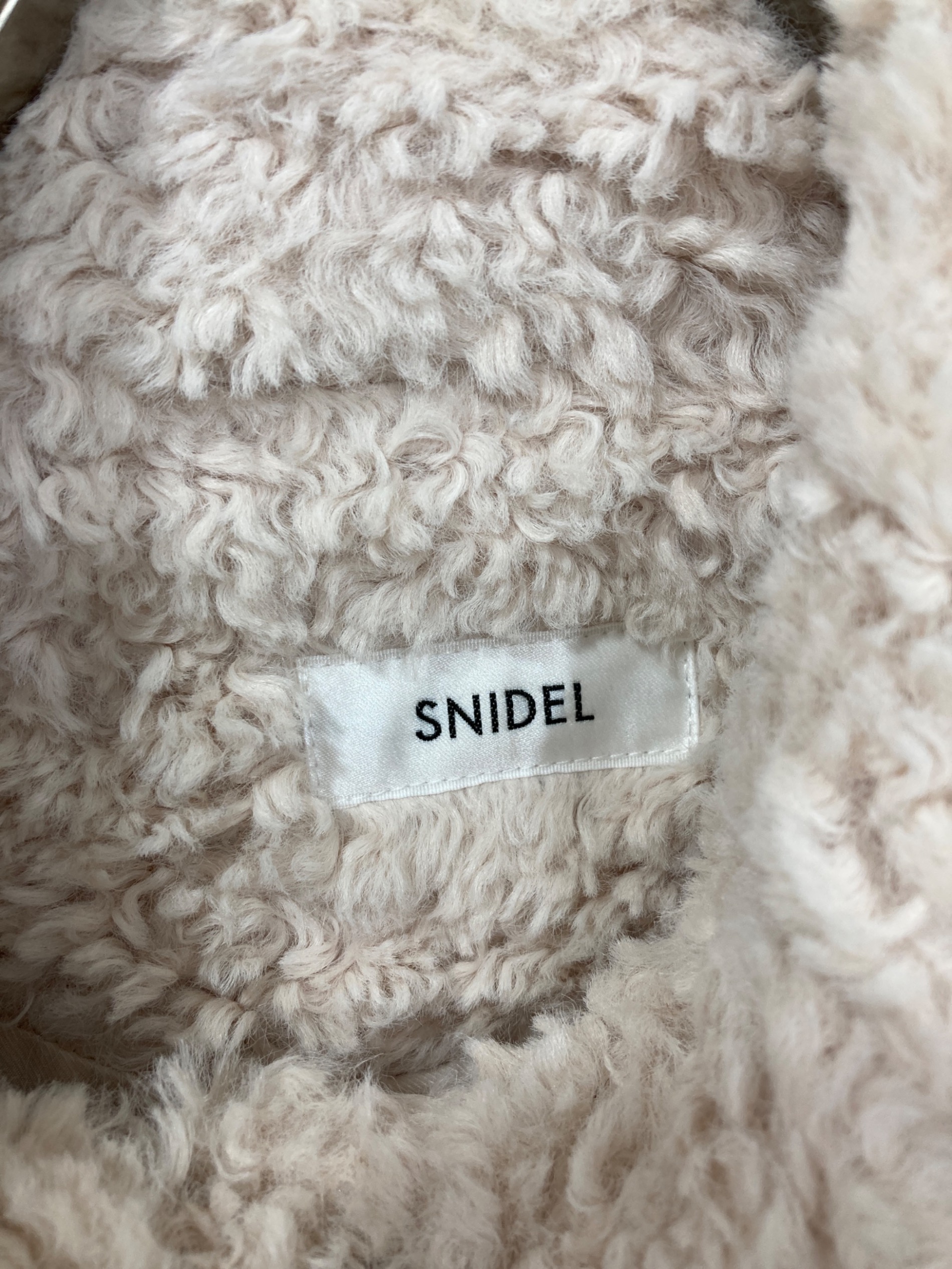 snidel アイボリーサイズ1 中古・古着通販】Snidel (スナイデル) リボンモチーフカーディガン