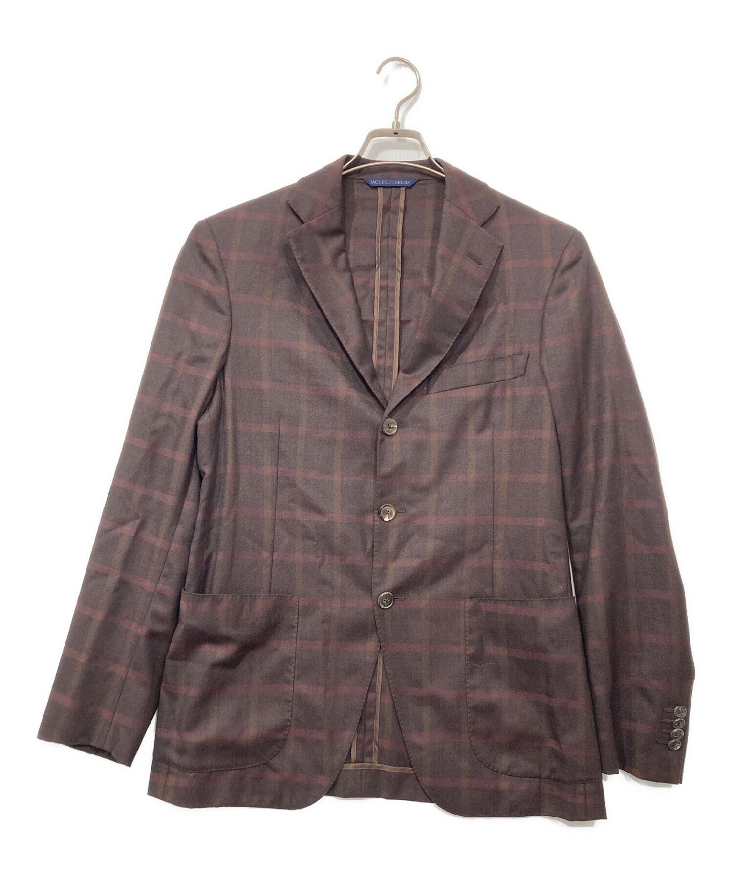 中古・古着通販】Belvest (ベルヴェスト) チェックテーラード 