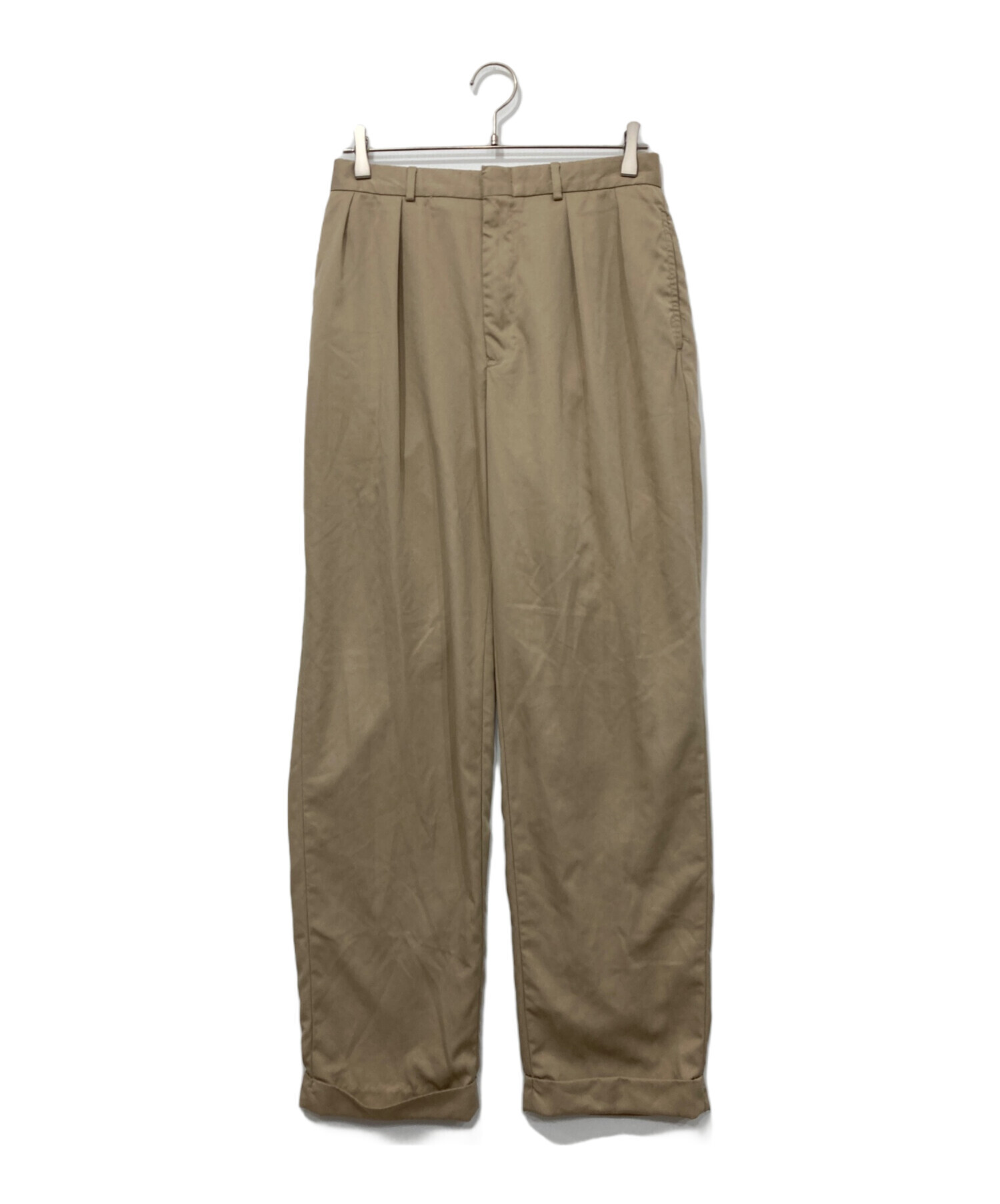 Polo by Ralph Lauren ベージュ スラックス 中古・古着通販】POLO RALPH LAUREN (ポロ・ラルフローレン) ポリ