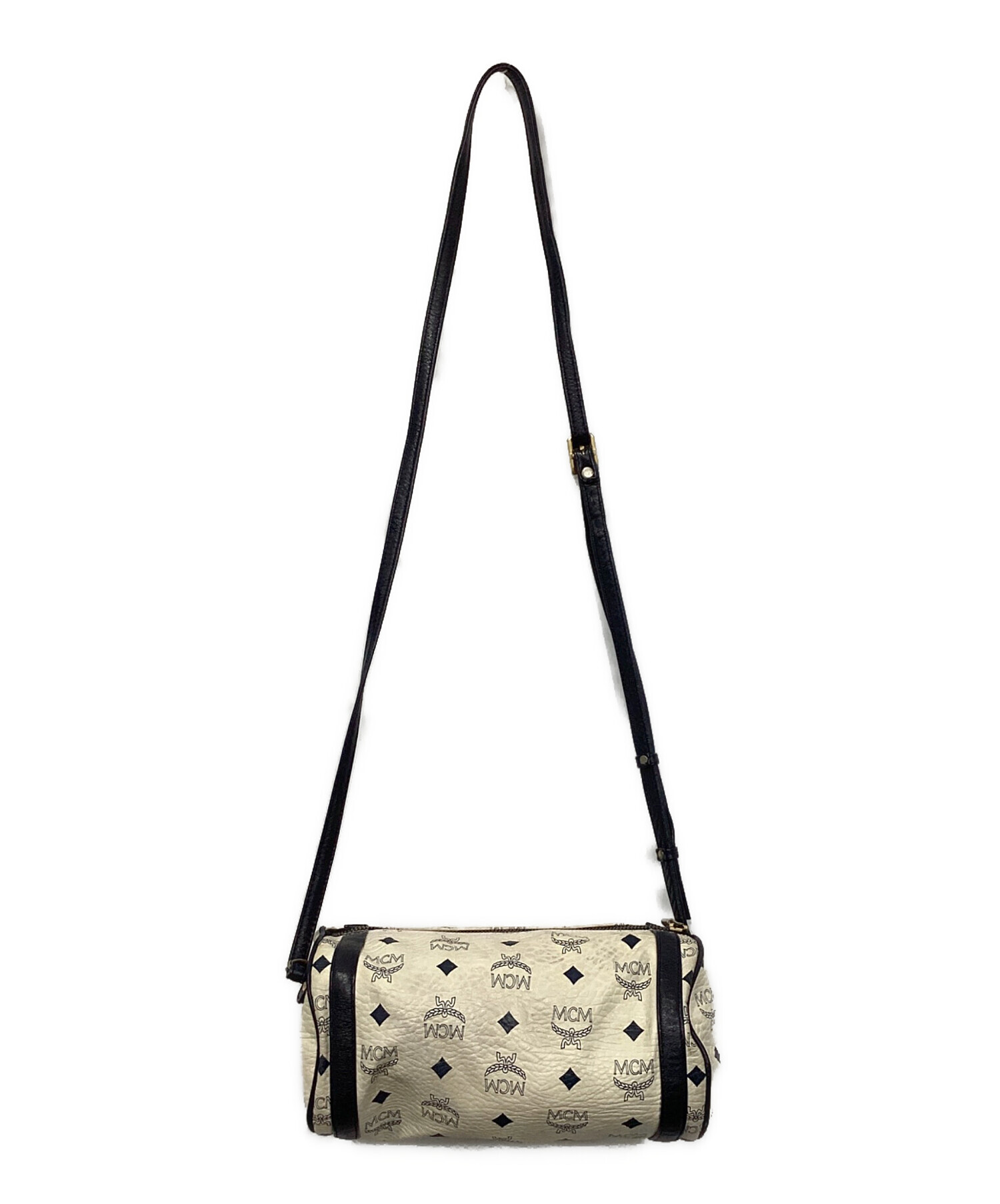 中古・古着通販】MCM (エムシーエム) ショルダーバッグ ホワイト 