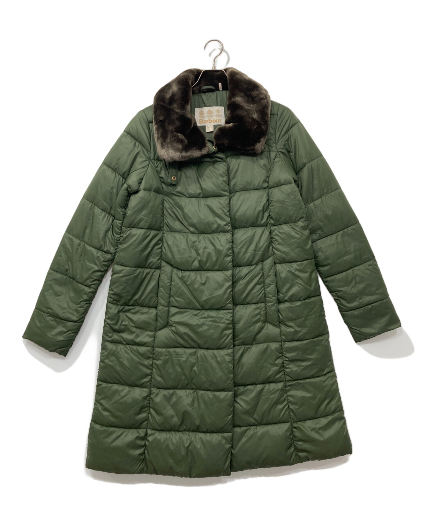 中古・古着通販】Barbour (バブアー) ダウンコート オリーブ サイズ