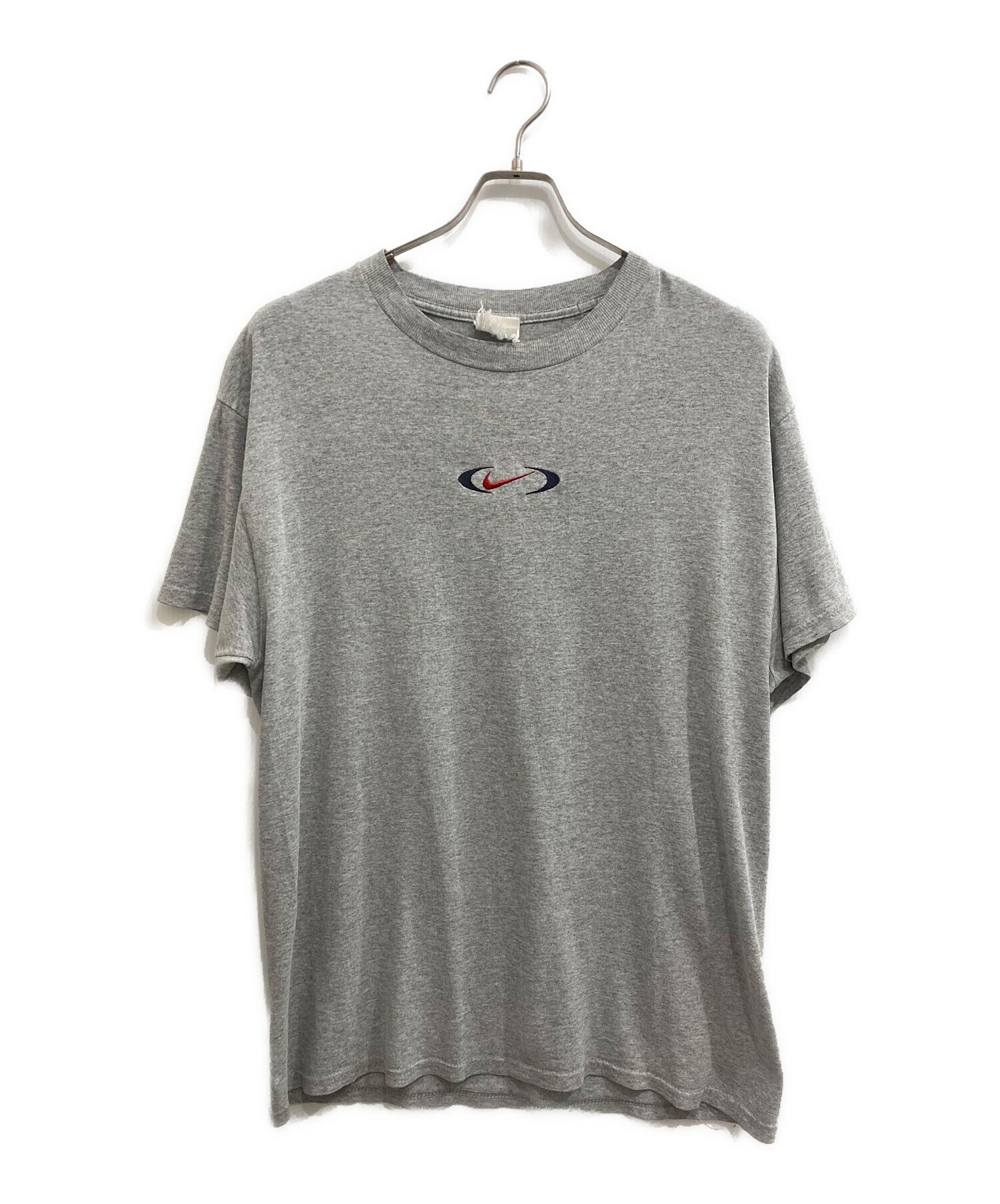 中古・古着通販】NIKE (ナイキ) フロントロゴTシャツ グレー サイズ:L
