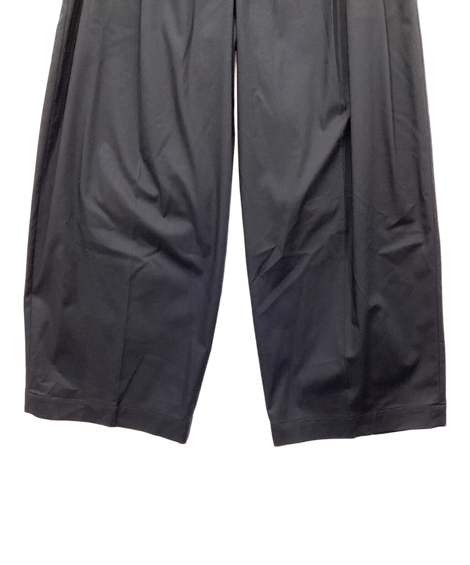 パブリックトウキョウ スムージーワイドバレルレッグスラックス