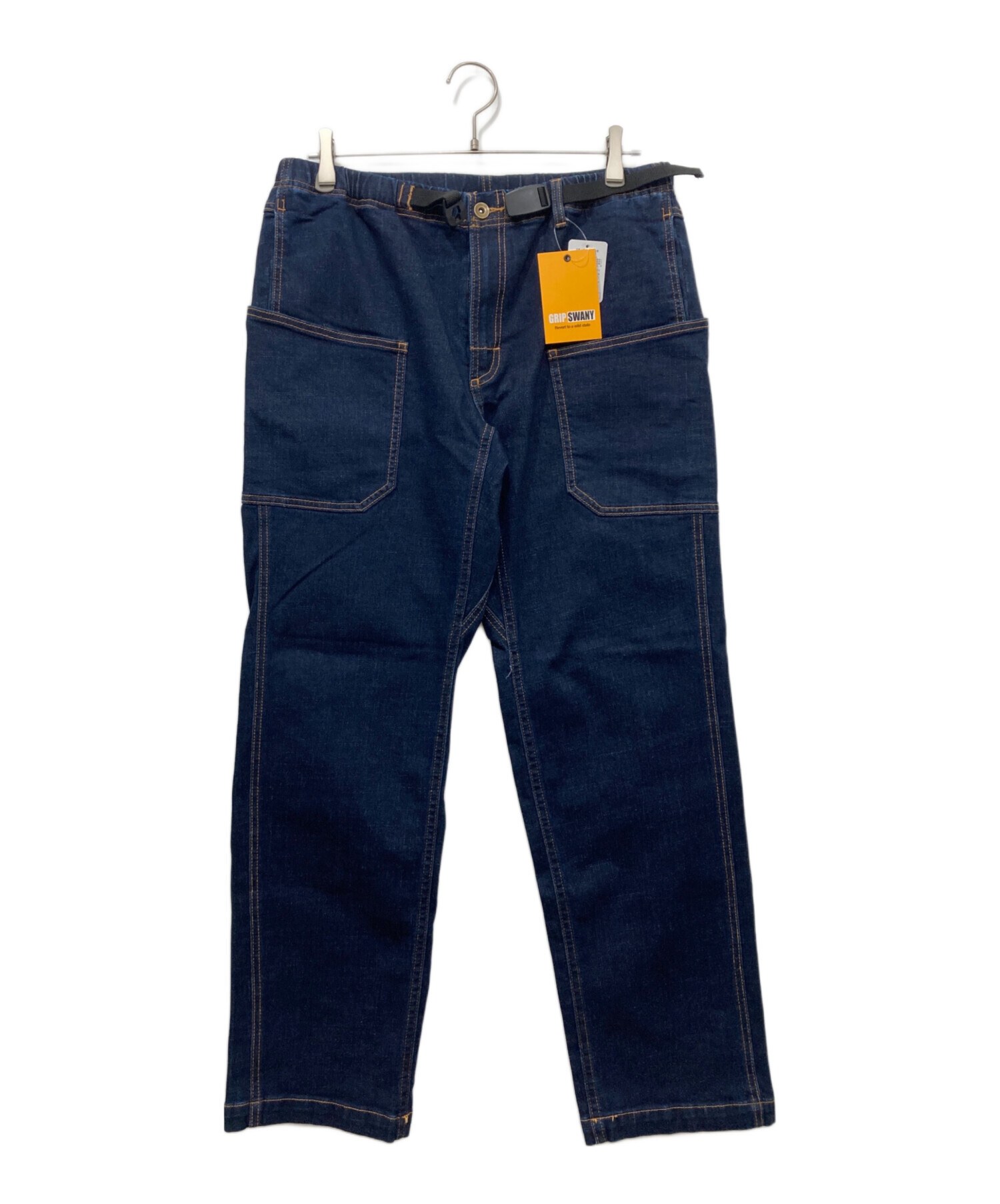 GRIP SWANY グリップスワニー デニムキャンプパンツ インディゴ M GSP 