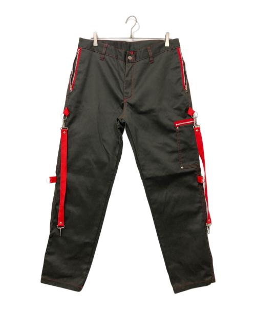 中古・古着通販】DOGPILE (ドッグパイル) ボンテージパンツ ブラウン