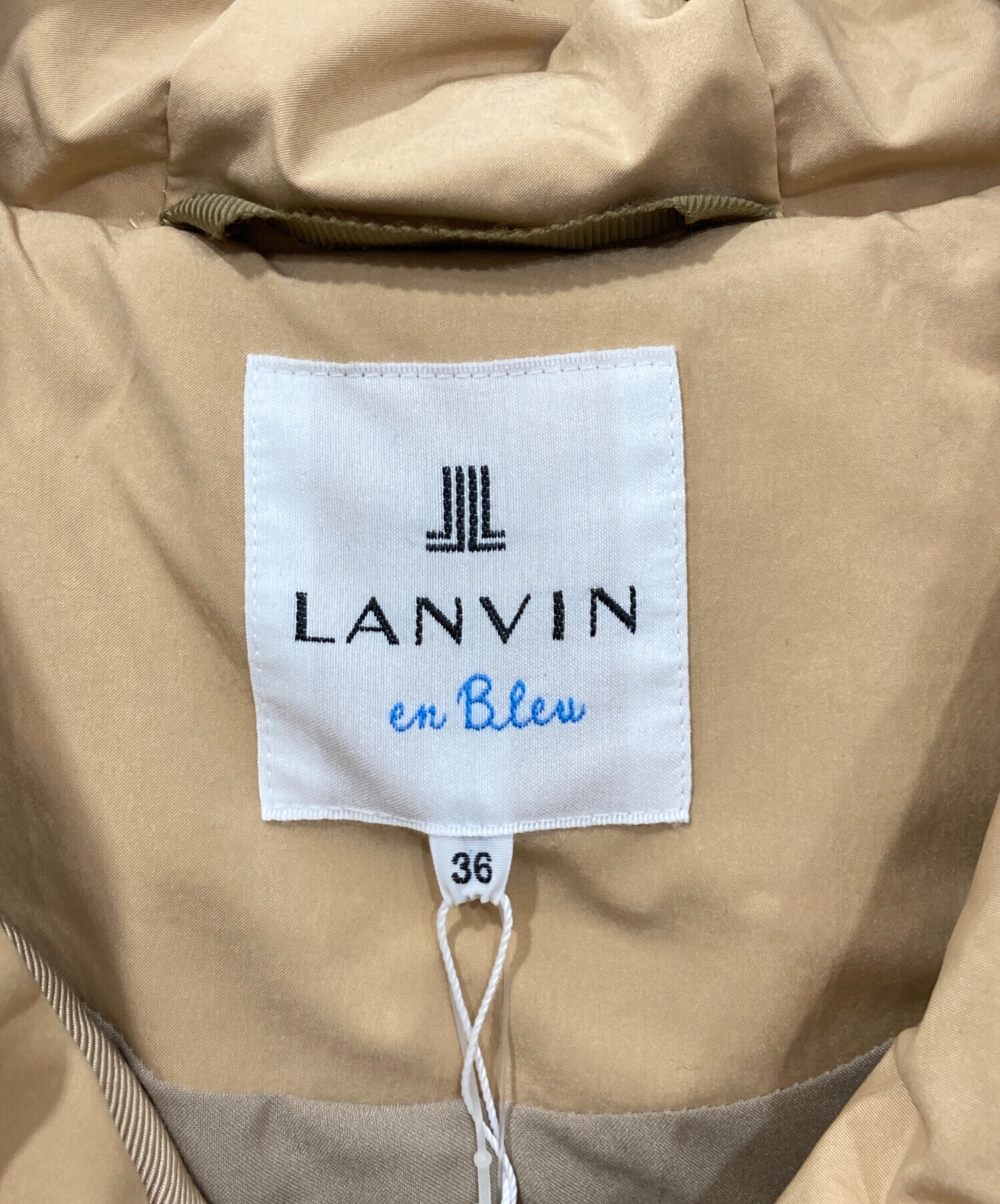 中古・古着通販】LANVIN en Bleu (ランバンオンブルー) ファー切替 