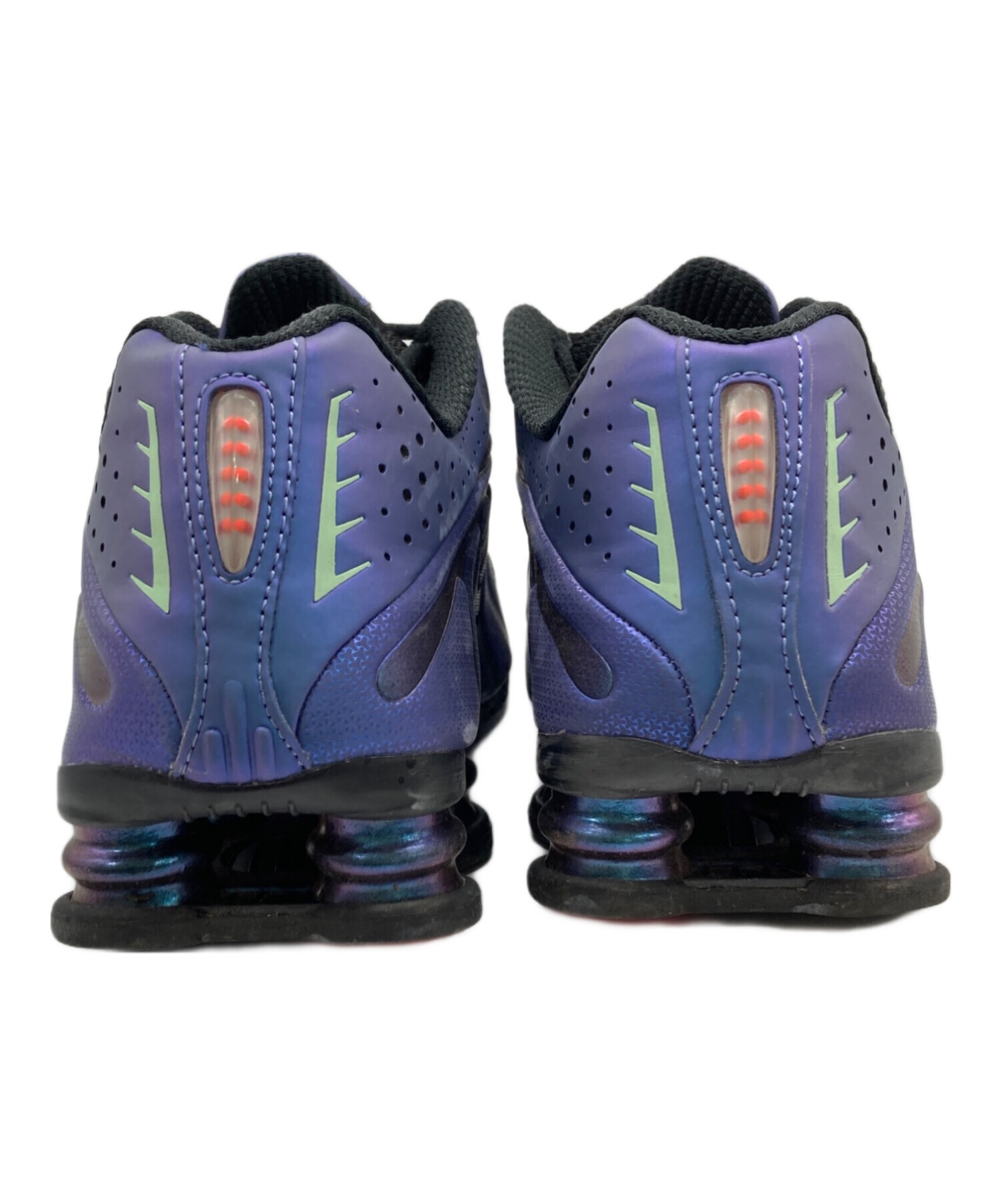 22cm ナイキ ウィメンズ ショックスR4 \"レーサーブルー” 青 NIKE W SHOX R4 RACER BLUE/METALLIC SILVER （ナイキ ウィメンズ