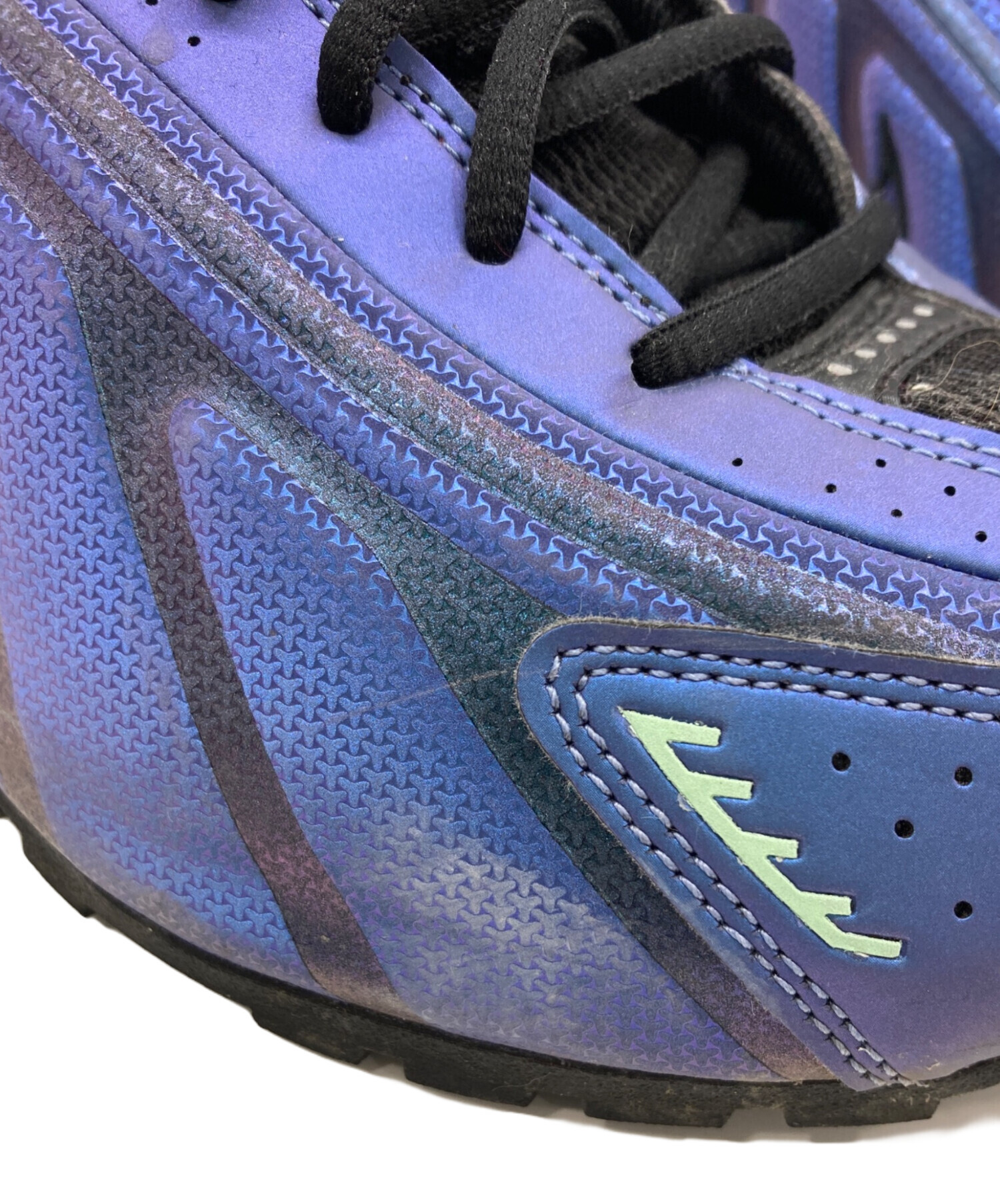 中古・古着通販】NIKE (ナイキ) SHOX R4 METALLIC BLUE/ショックス R4