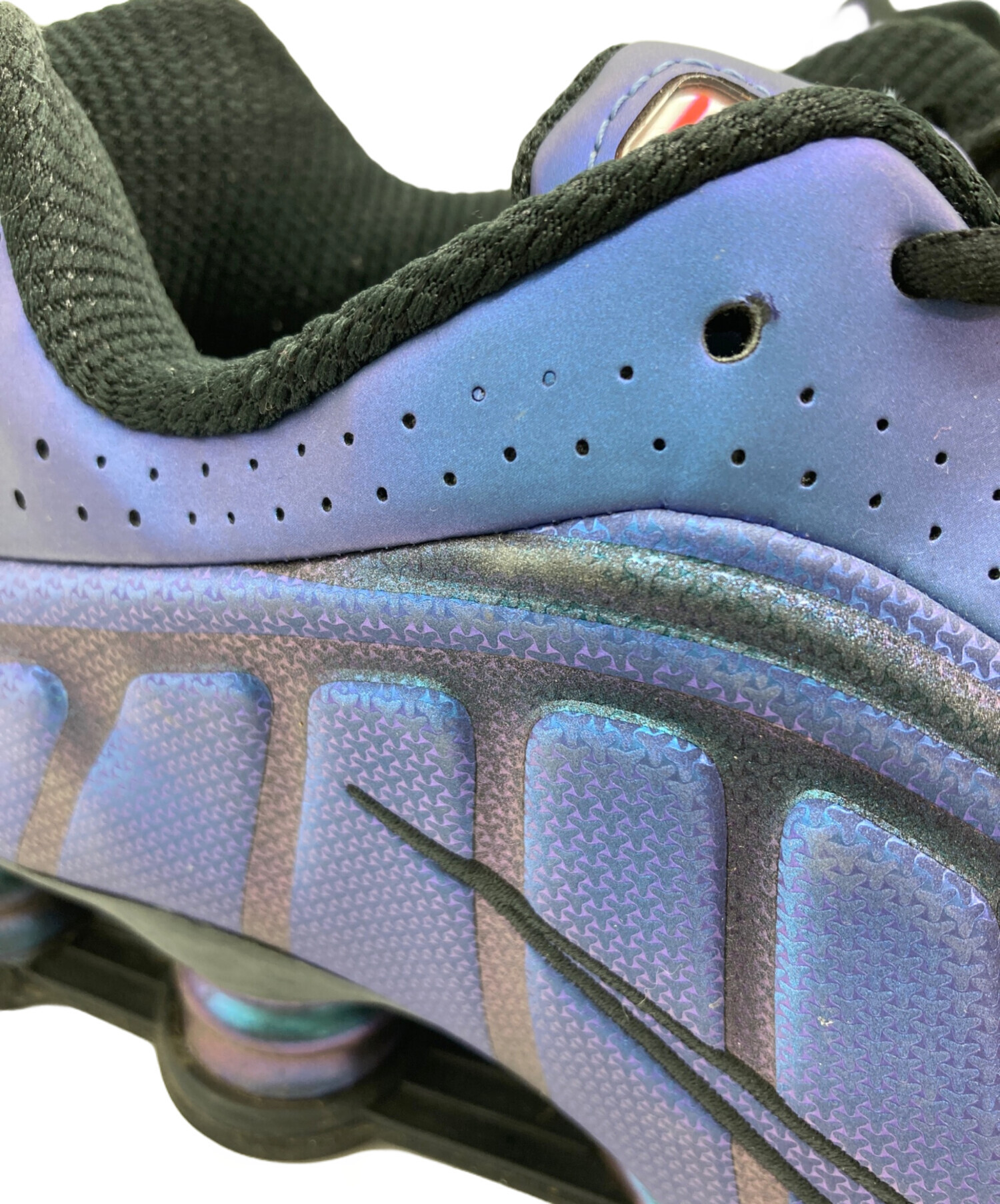 Nike ナイキ NIKE ショックス R4 SHOX R4 メタリックブルー 26.5 Shox 