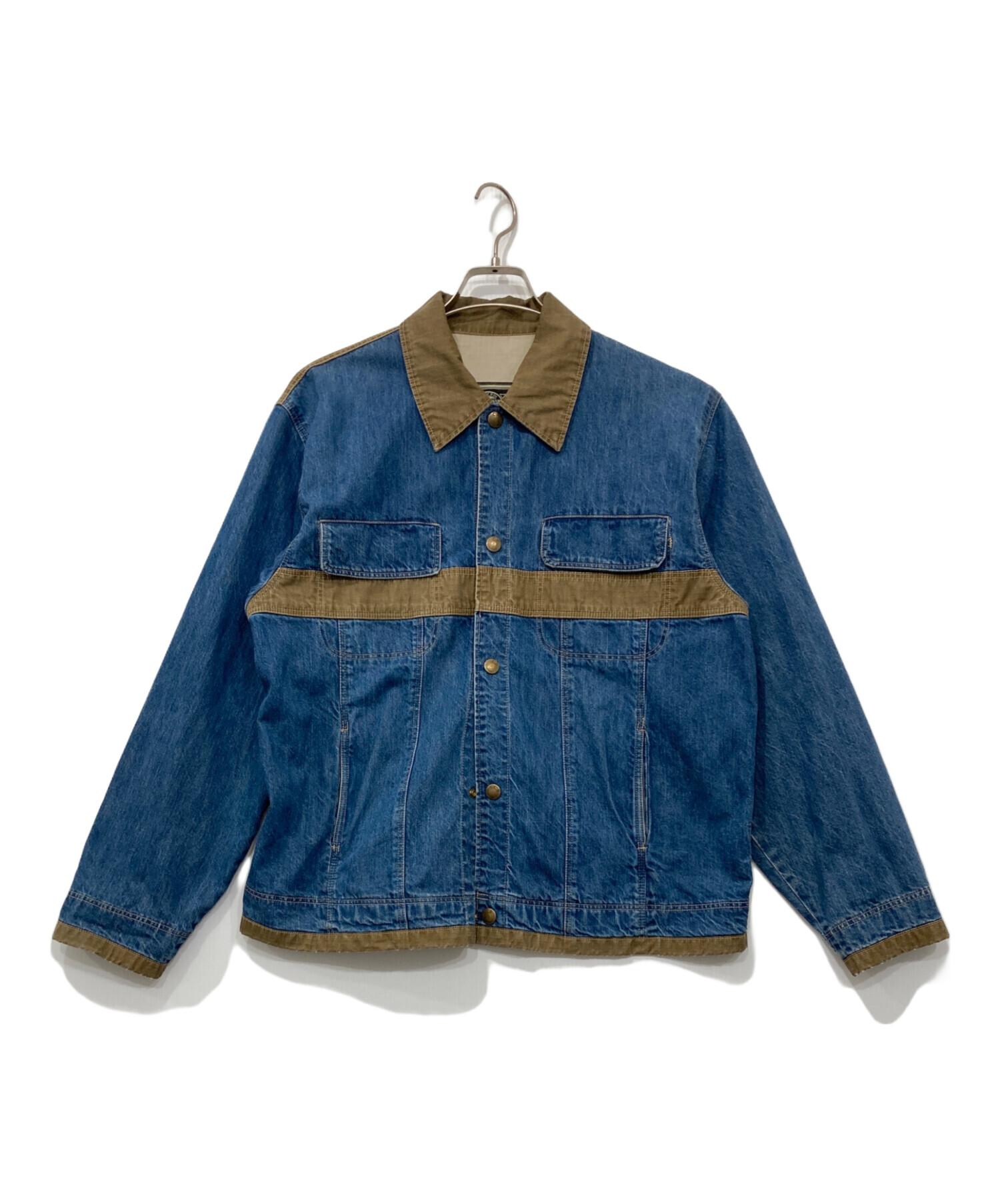 中古・古着通販】C.P COMPANY (シーピーカンパニー) 切替デニム 