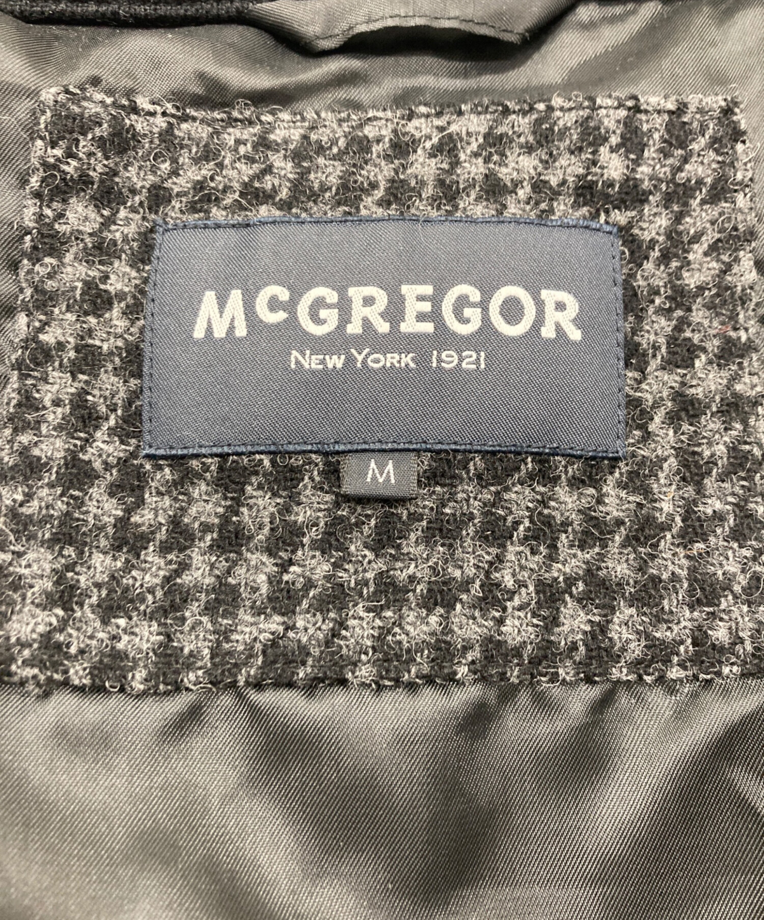 中古・古着通販】McGREGOR (マクレガー) ウール ガンクラブチェック 