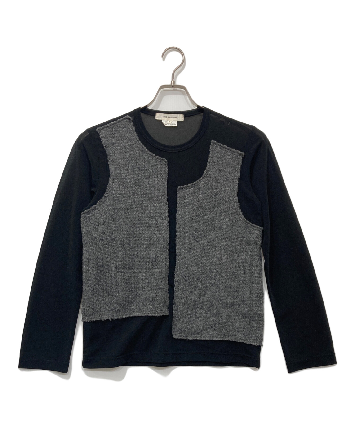コムデギャルソン　シアー　ニット 中古・古着通販】COMME des GARCONS (コムデギャルソン) シアーニット