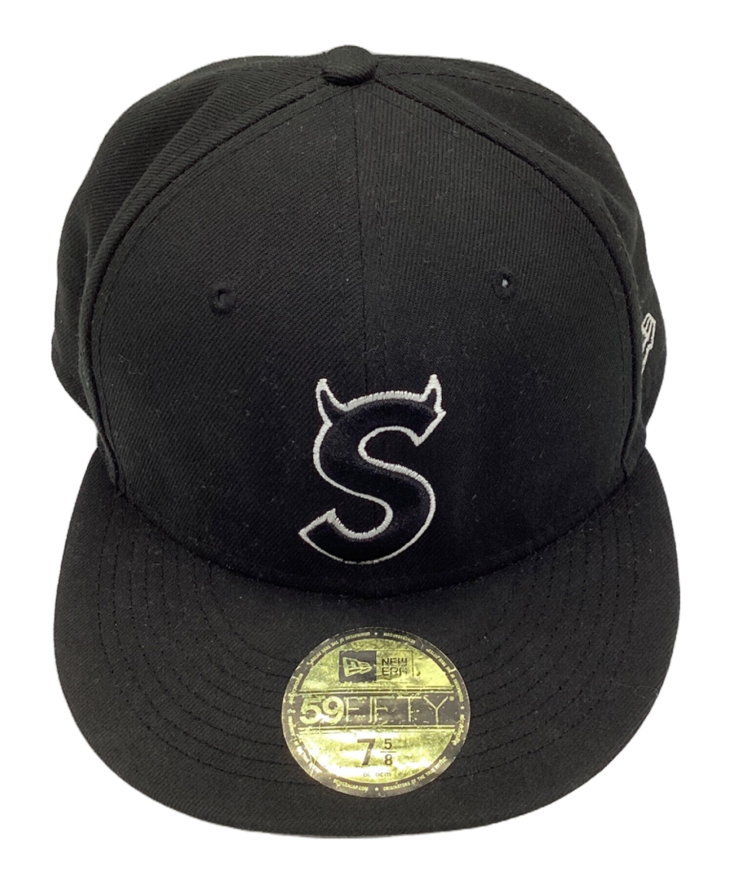 NEW ERA ニューエラ SUPREME Sロゴ 59fifty 7 5/8 ニューエラ sロゴ