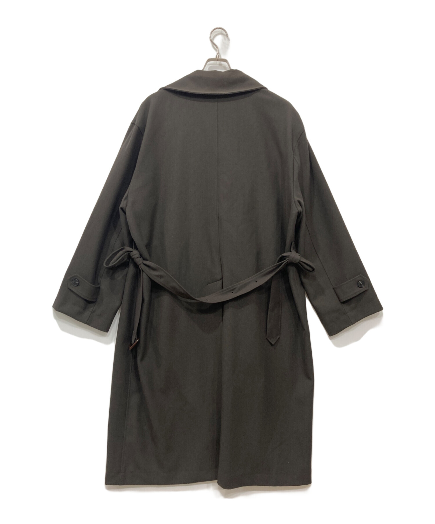 SINSS トレンチコート　ブラウン 中古・古着通販】SINSS (シンス) トレンチコート/Wide long trench