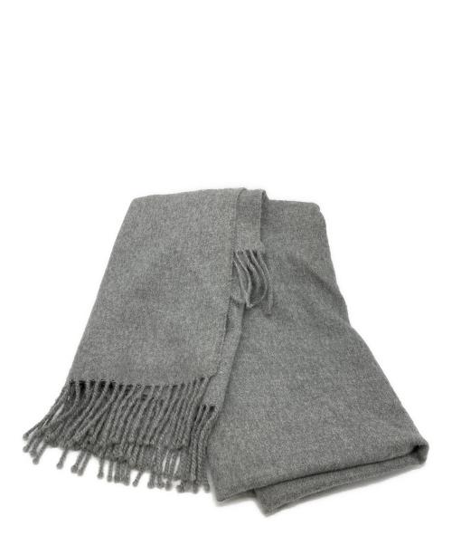 THE INOUE BROTHERS アダムエロペ別注 大判マフラー グレー ADAM ET