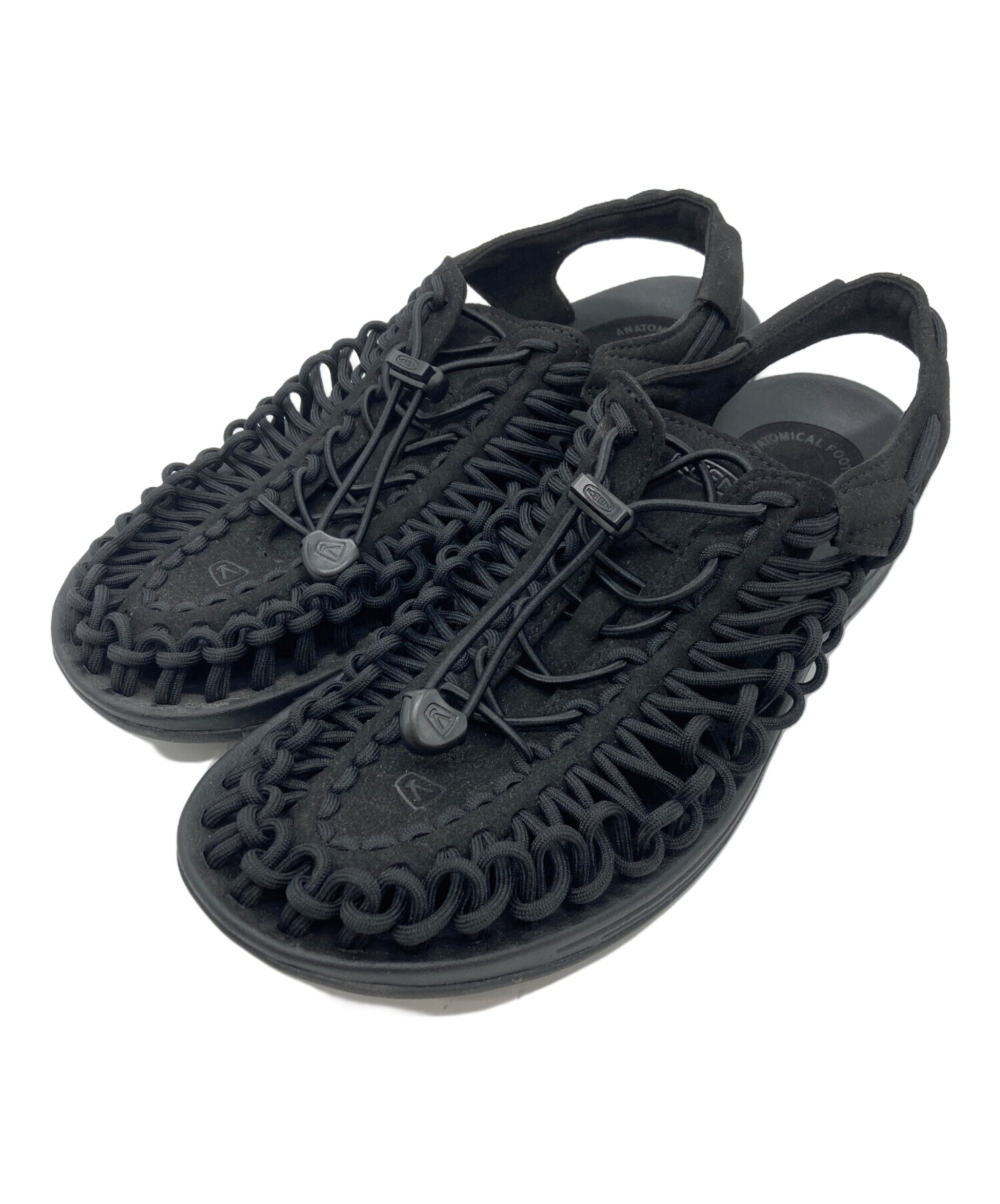 中古・古着通販】KEEN (キーン) ユニーク サンダル ブラック サイズ